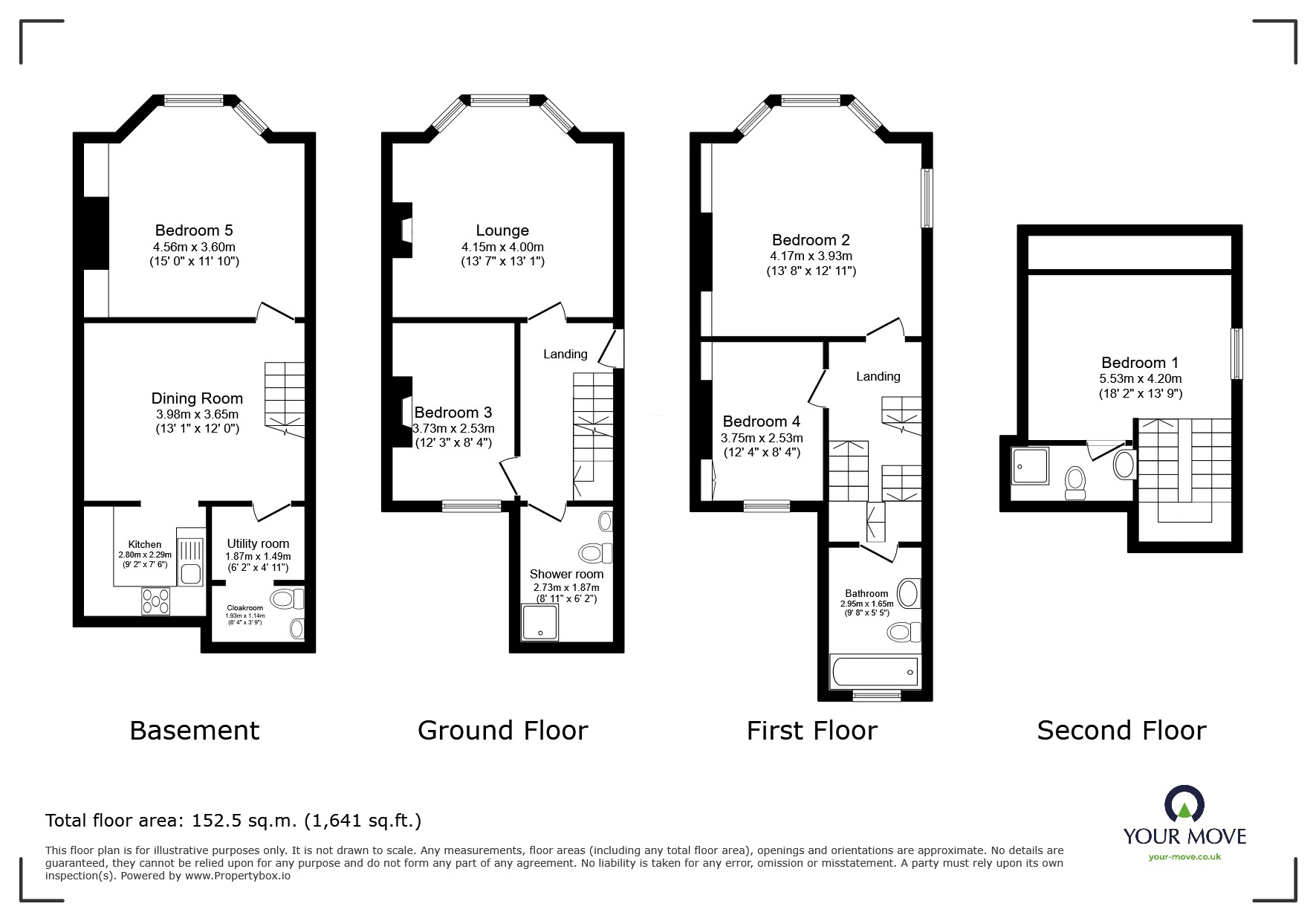 1, St. Augustines Road, Kent floorplan