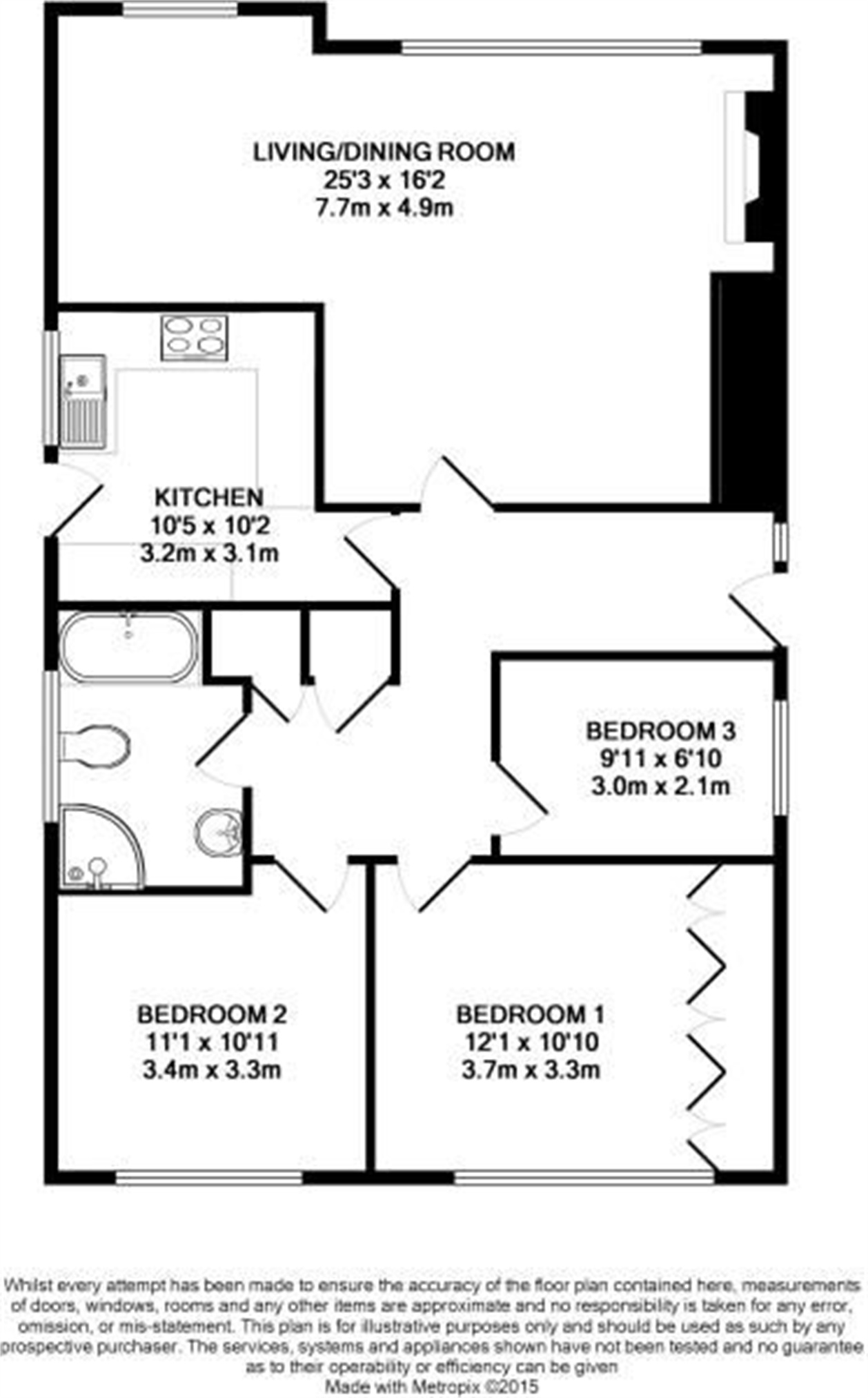 61, Alphington Avenue, Frimley floorplan