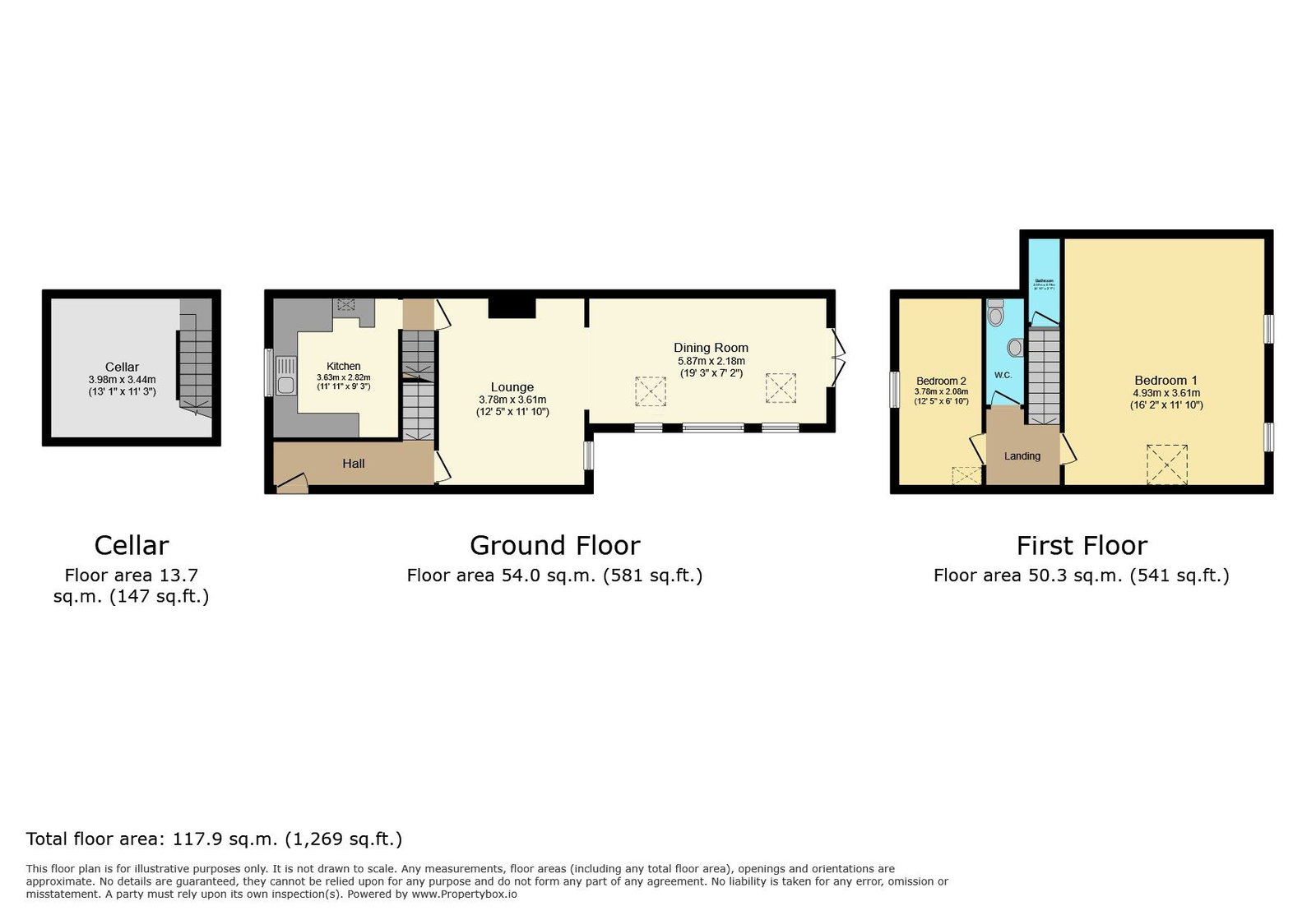 10, Hill Street, Stourbridge floorplan