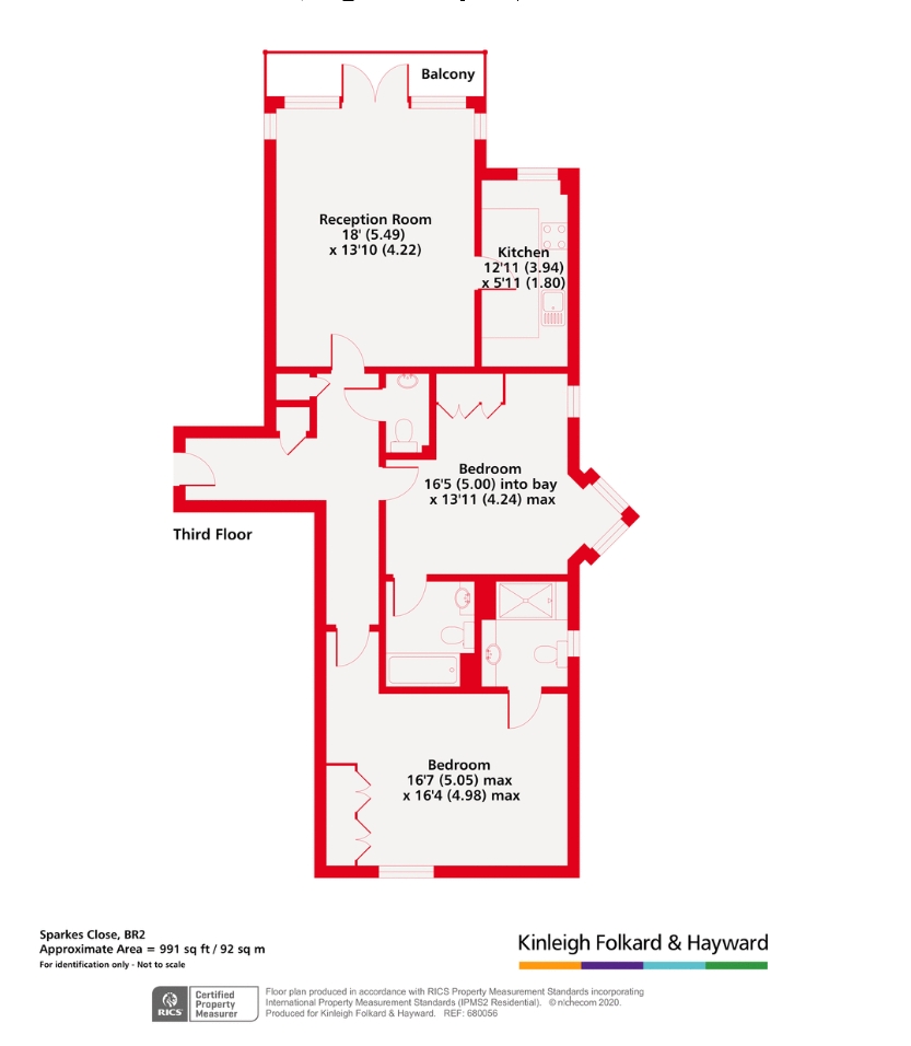 Sparkes Close, Kent floorplan
