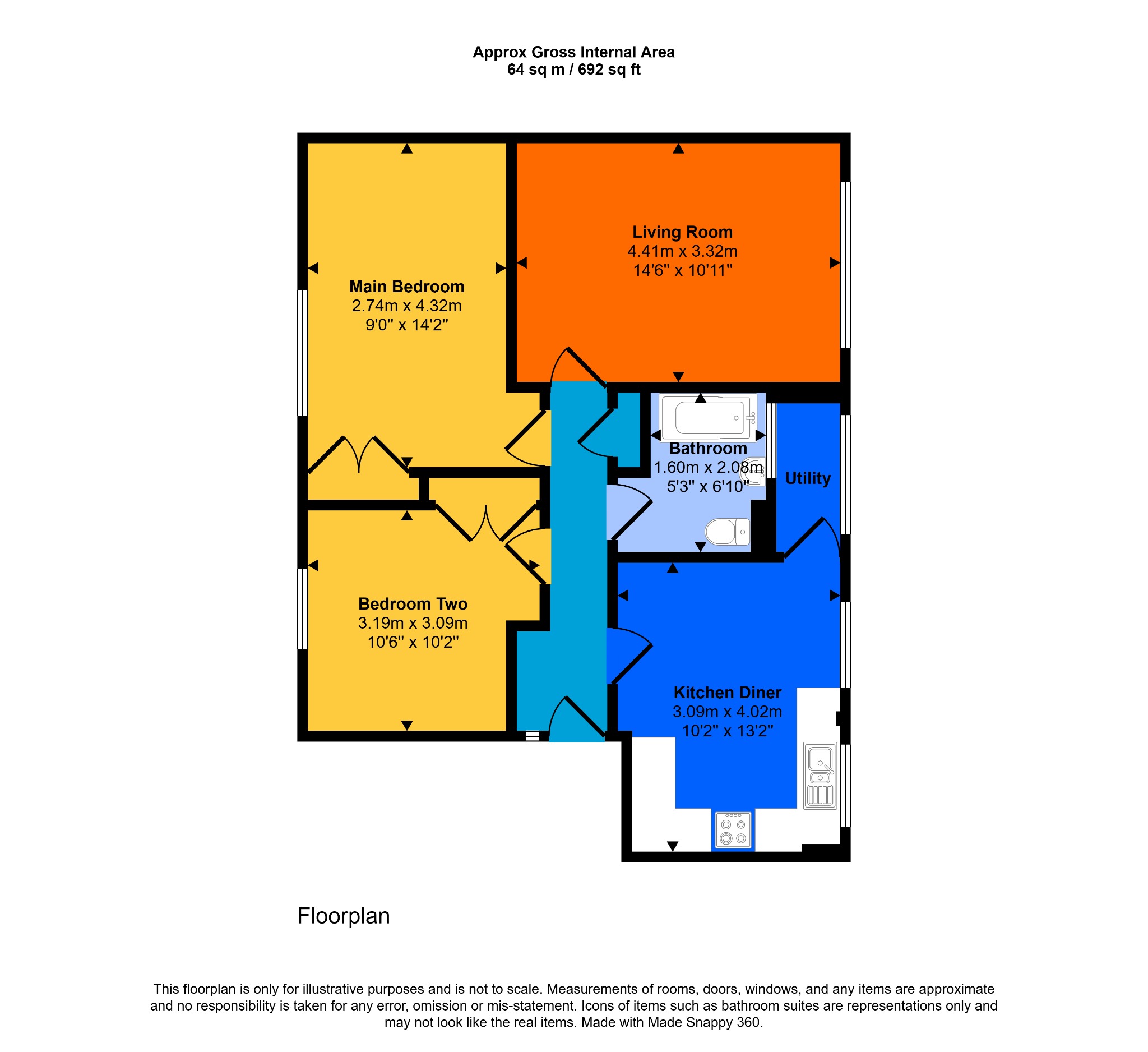 Savoy Court, 42 Woolcombe Road, Dorset floorplan