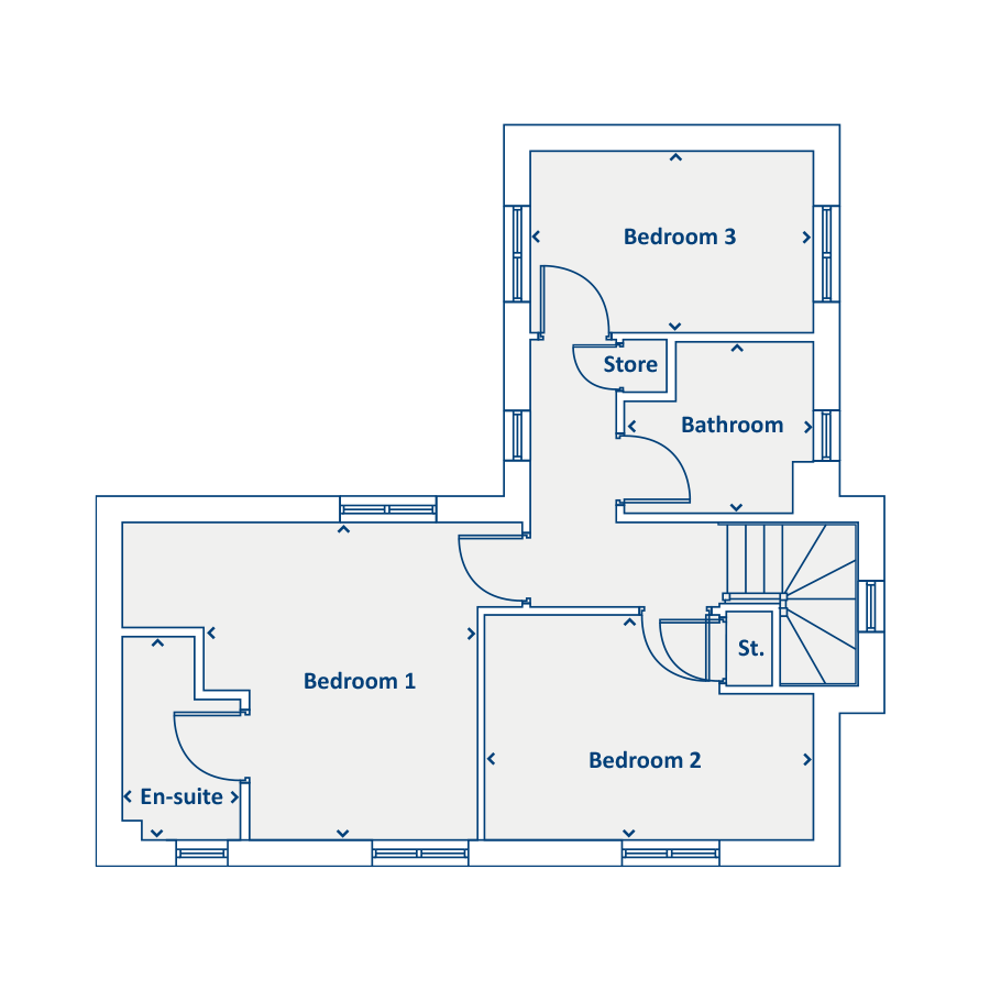 "The Hebden" at Harwood Lane, Great Harwood, Blackburn BB6, 3 bedroom