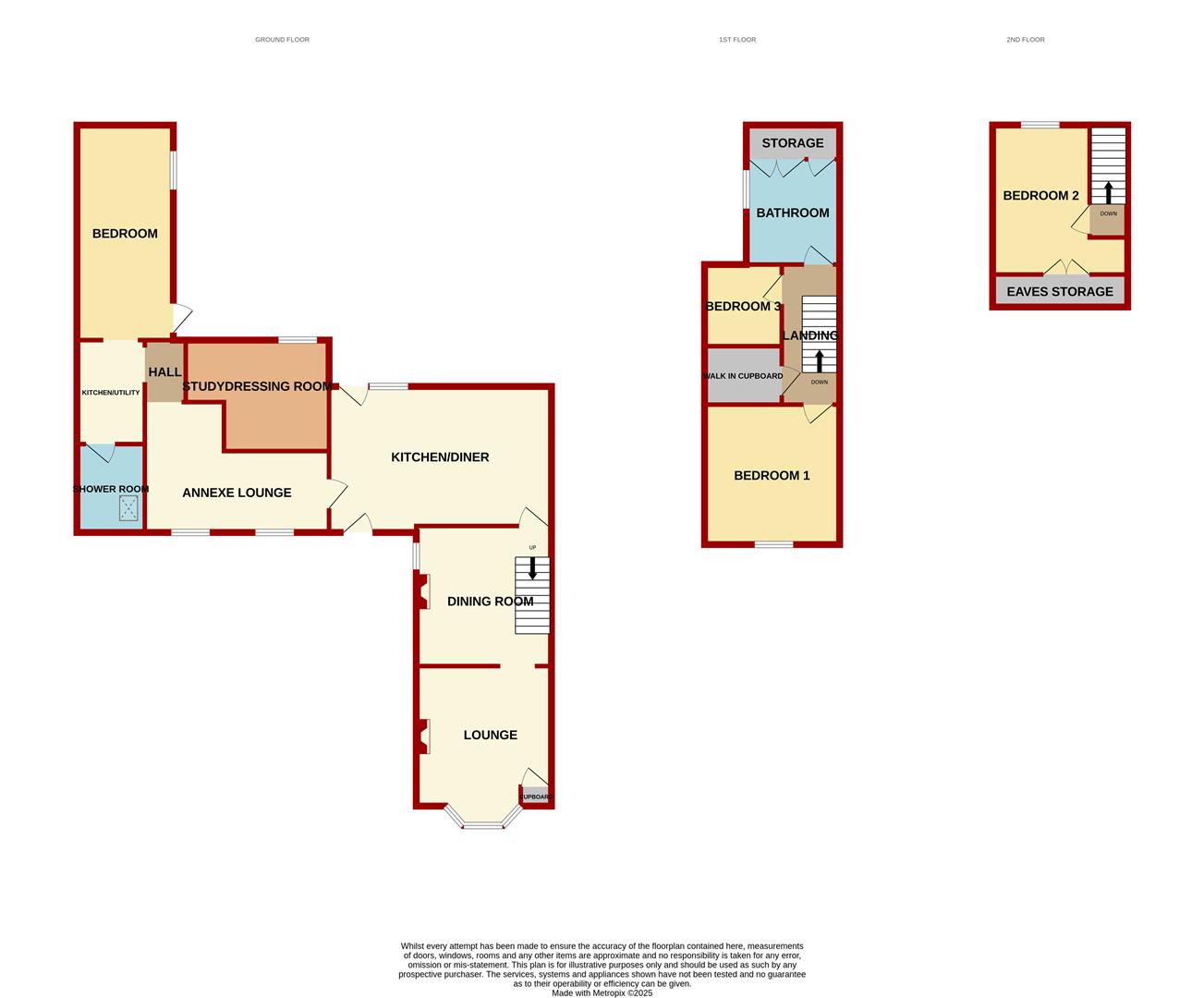 Oak Villa, 1, High Street, Drybrook floorplan