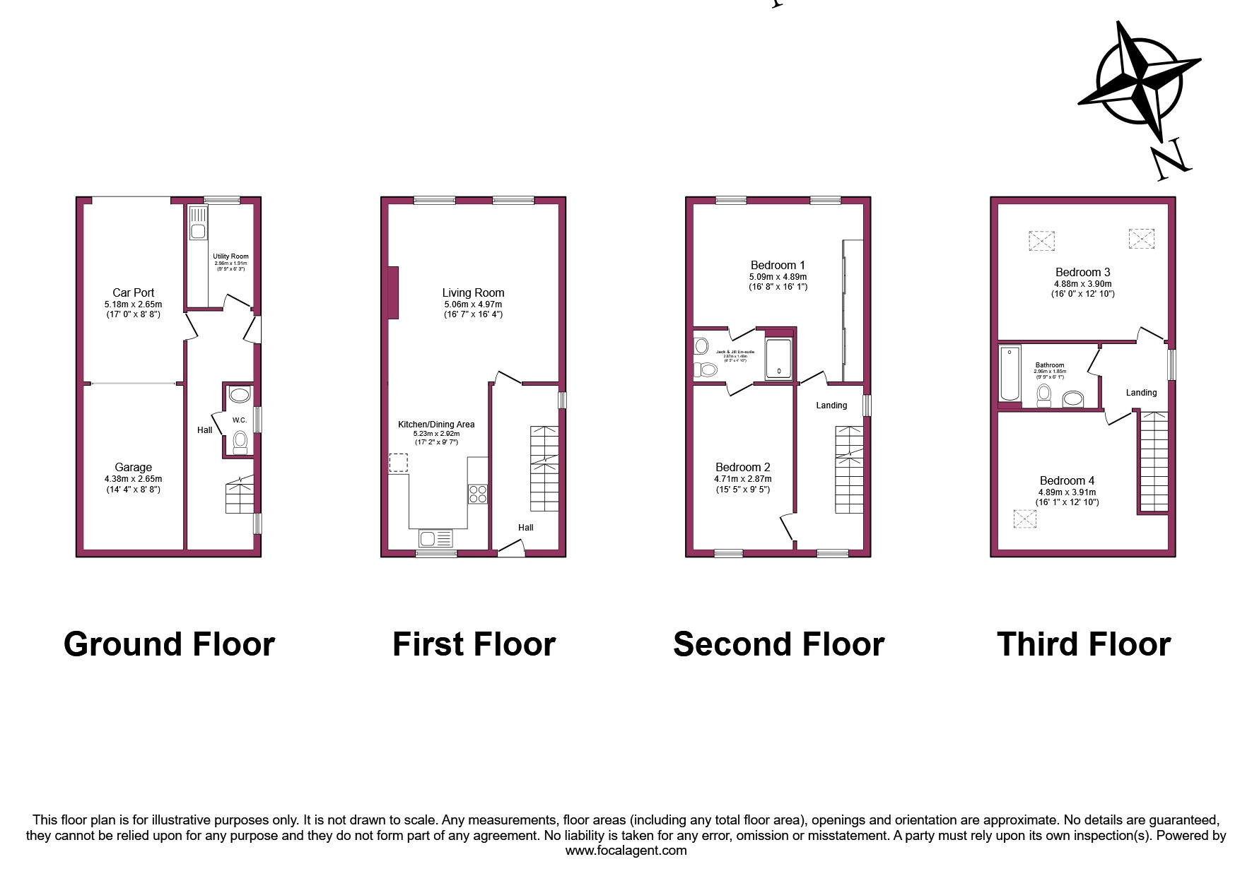 31, Mill Lane, Keighley floorplan