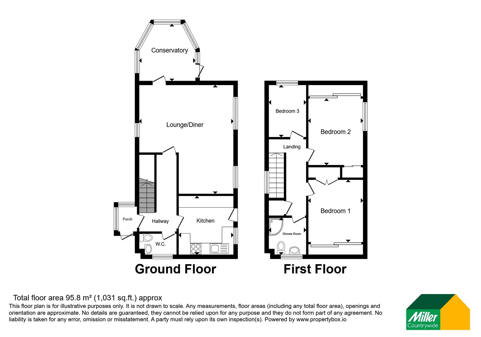 16, Borough Park, Cornwall floorplan