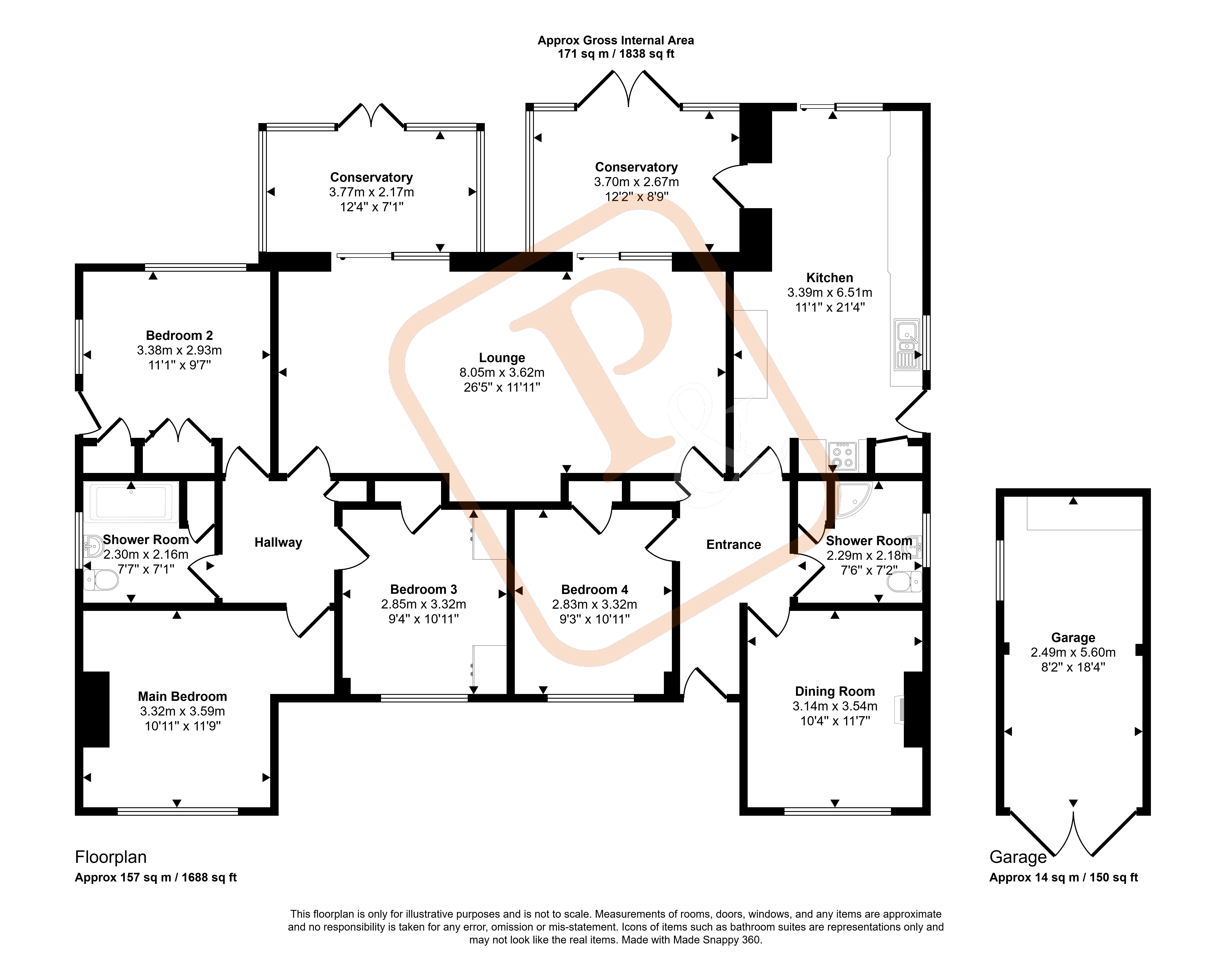 14, New Church Road, Colchester floorplan