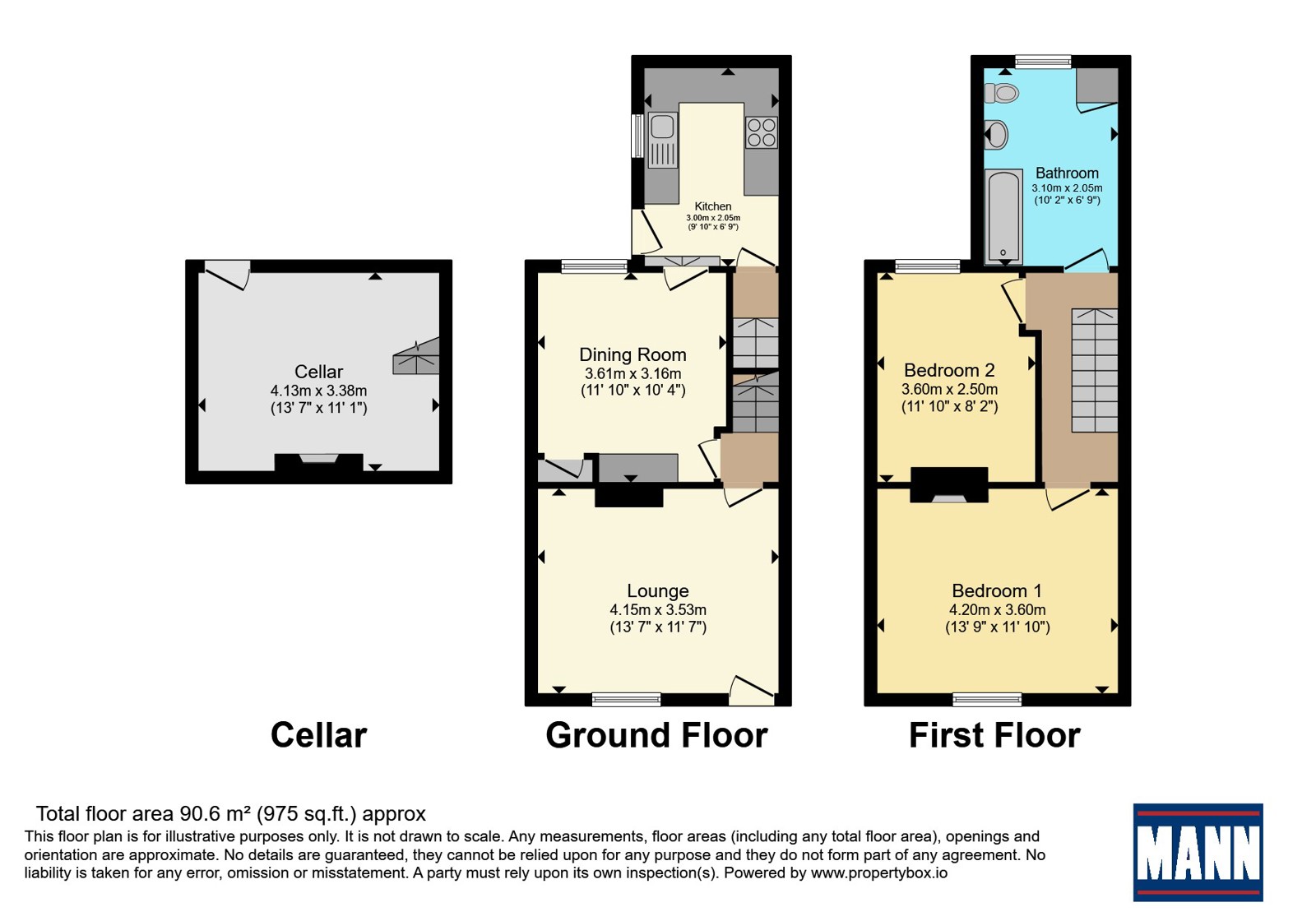 91, Farleigh Hill, Kent floorplan