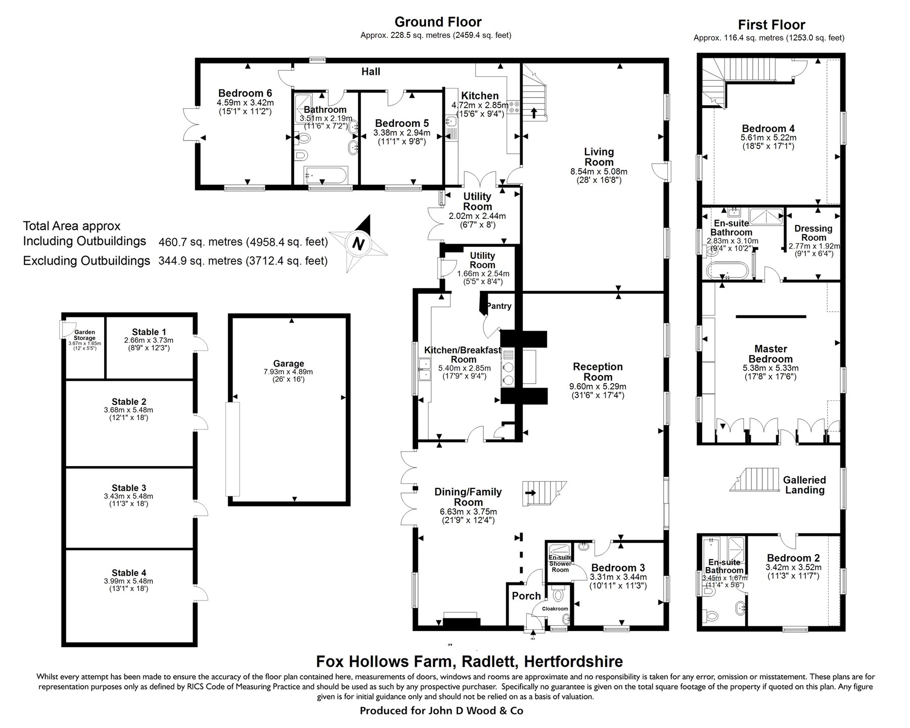 6 Bedrooms Barn conversion for sale in Rectory Lane, Shenley, Radlett, Hertfordshire WD7