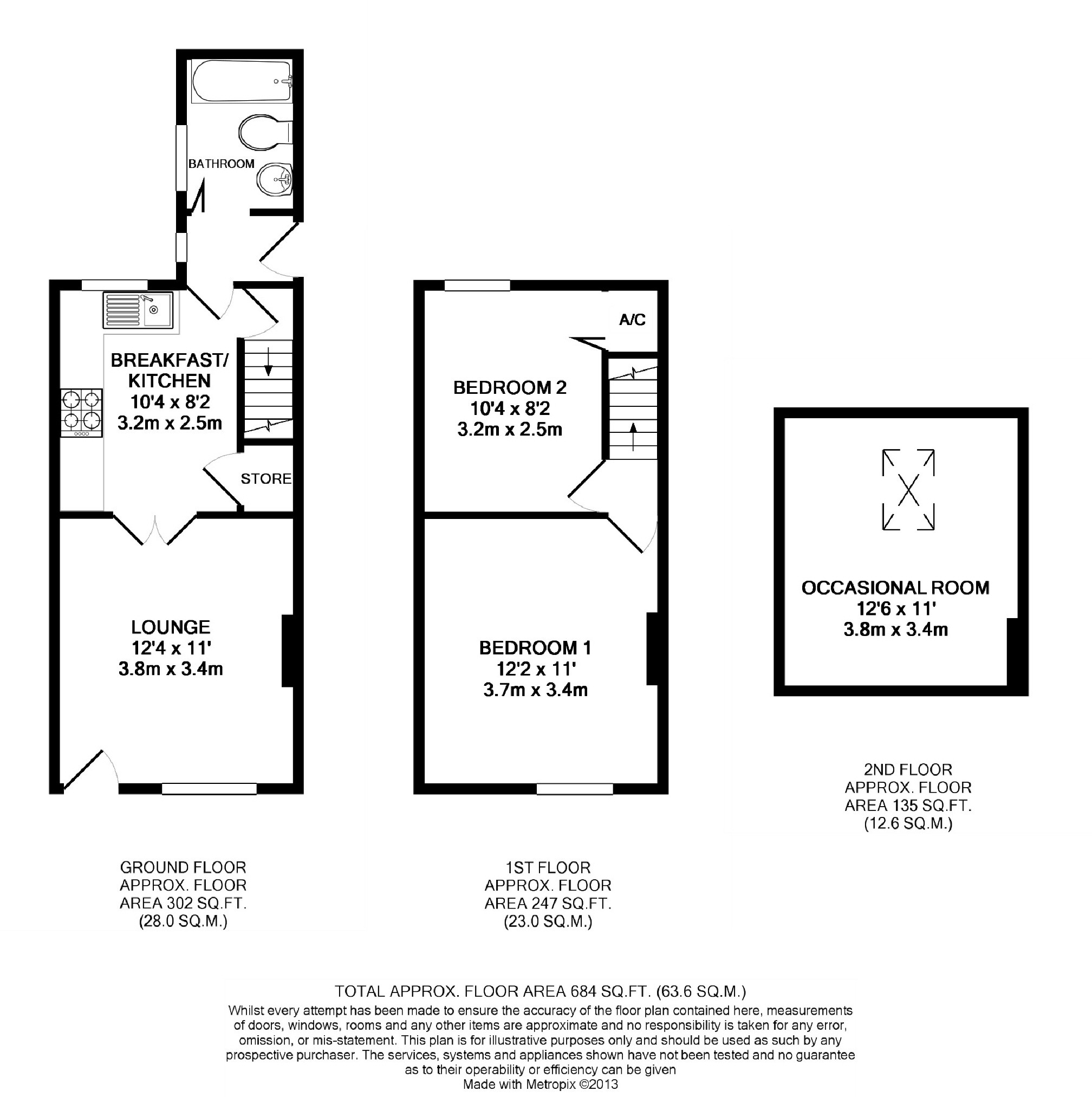 2 Bedrooms Terraced house to rent in Aisthorpe Road, Woodseats, Sheffield S8