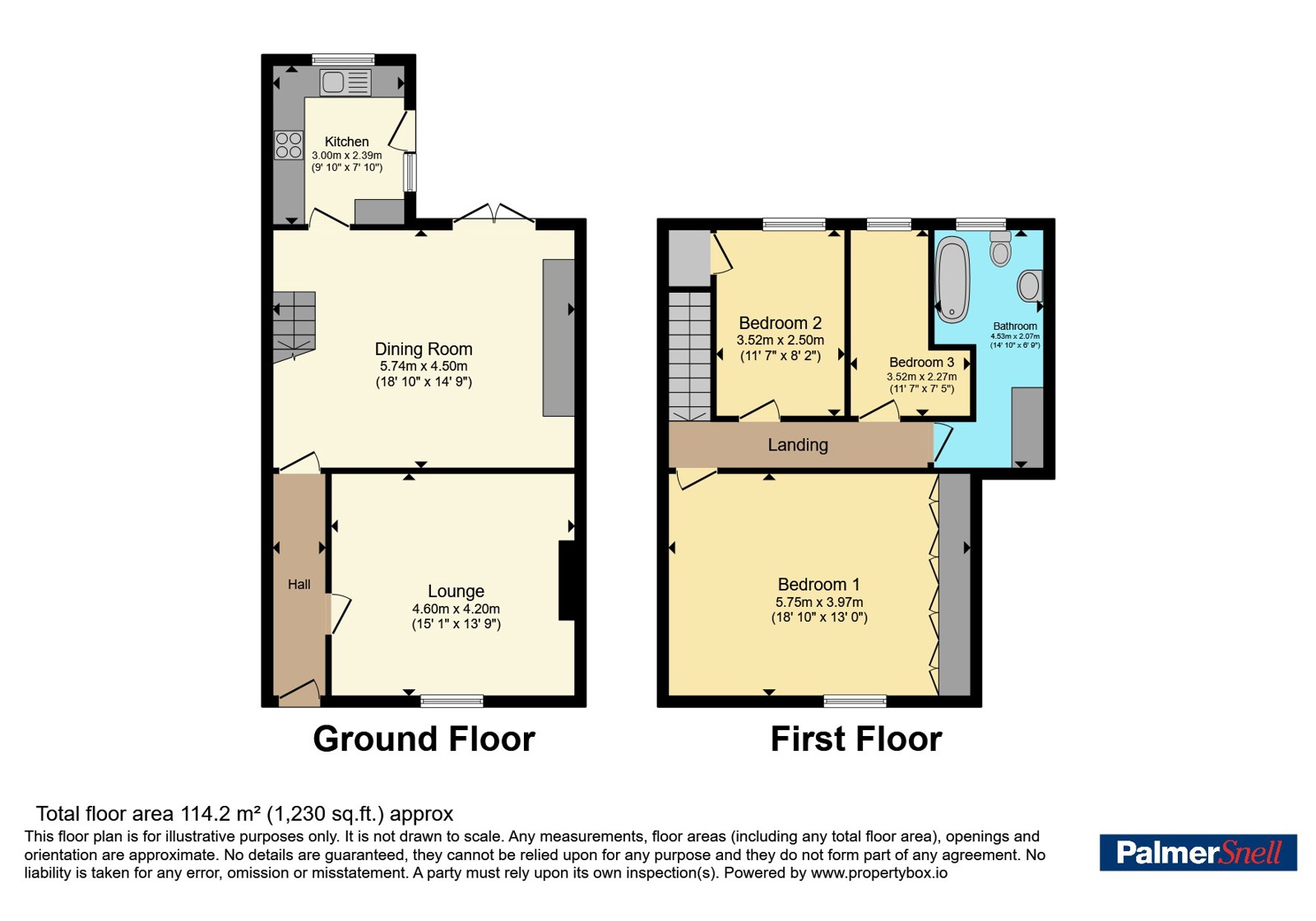 5, Ropers Lane, Poole floorplan