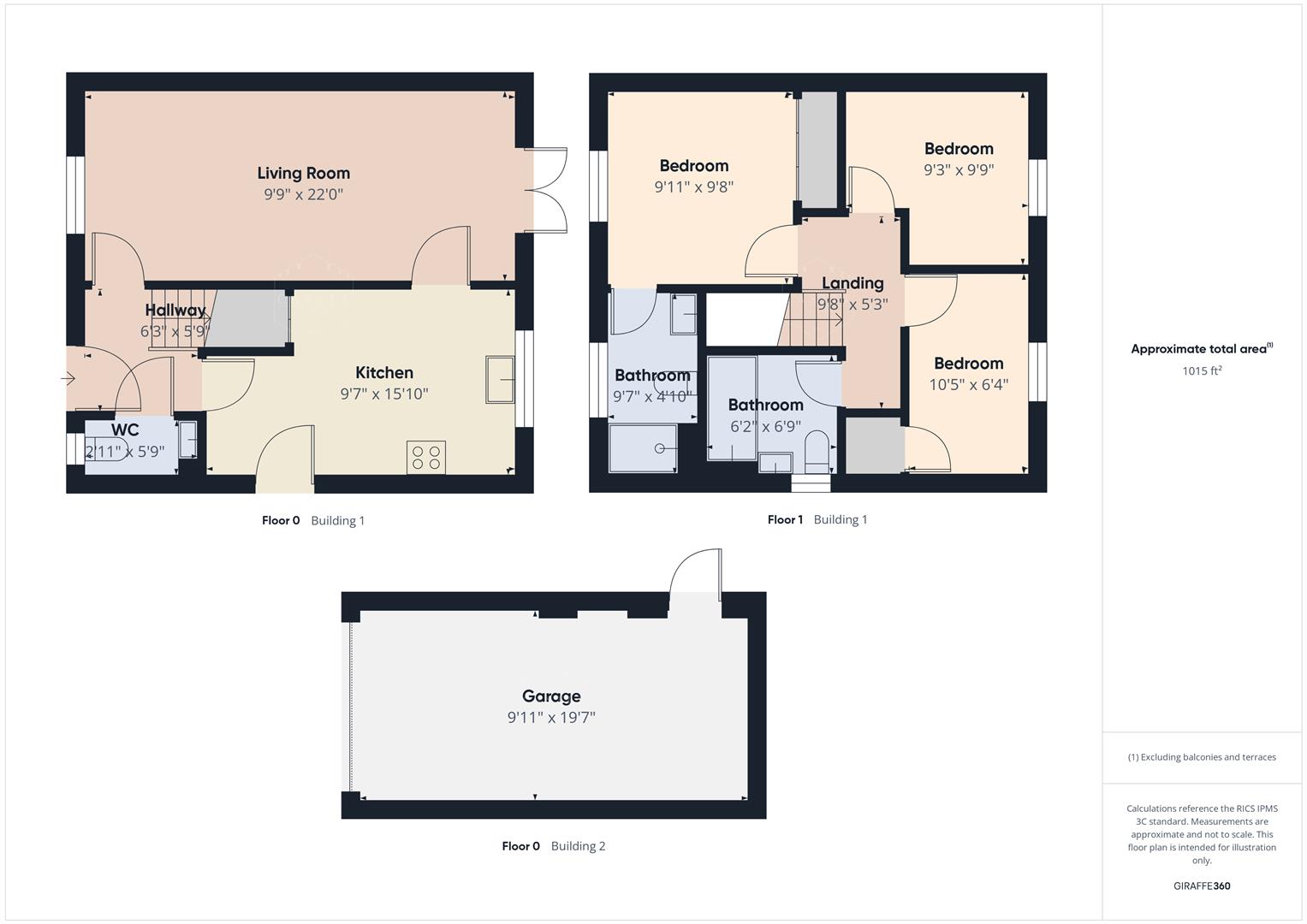 34, Amber Way, Burbage floorplan