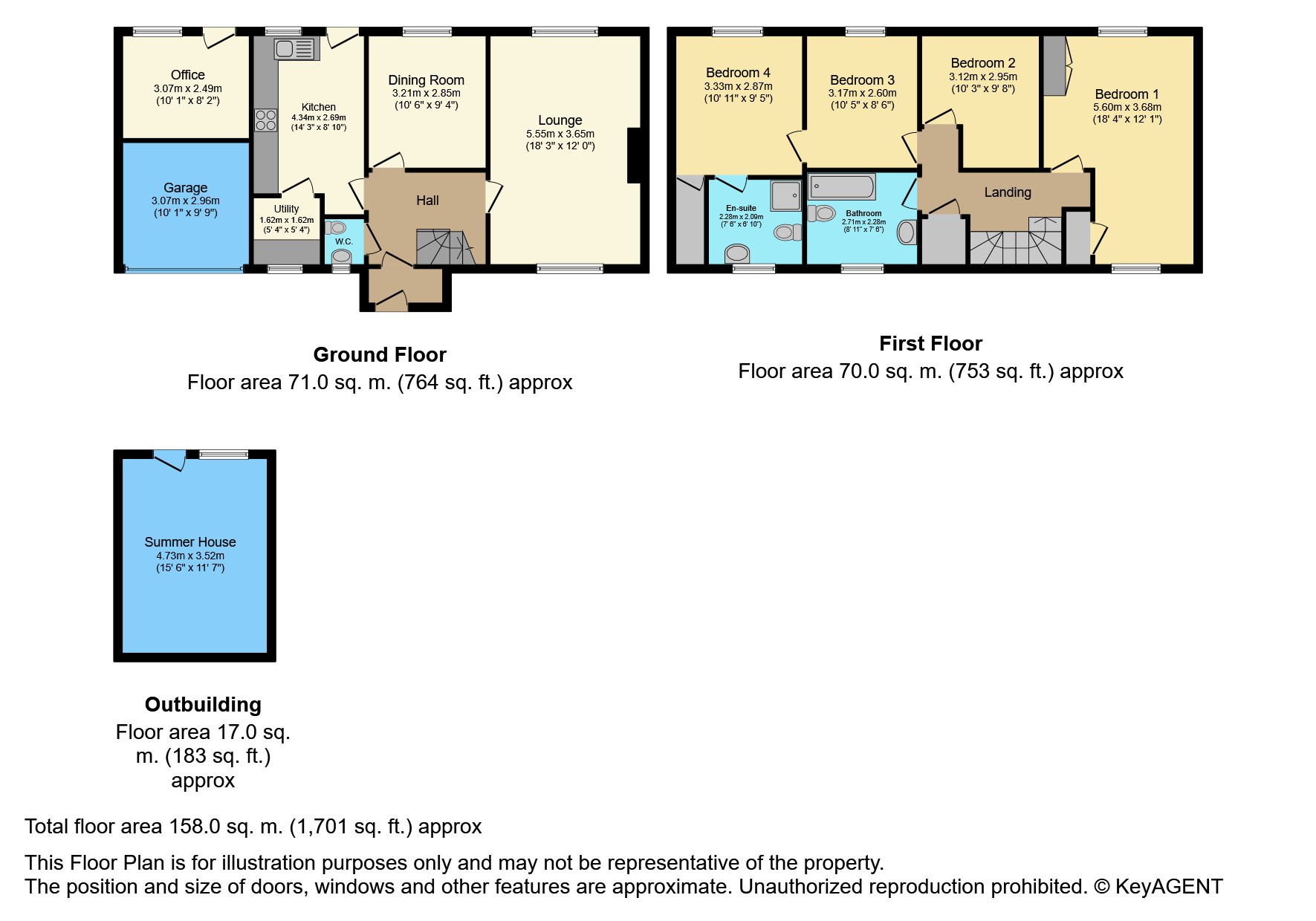 4 Bedrooms Detached house for sale in Nurstead Avenue, Longfield DA3