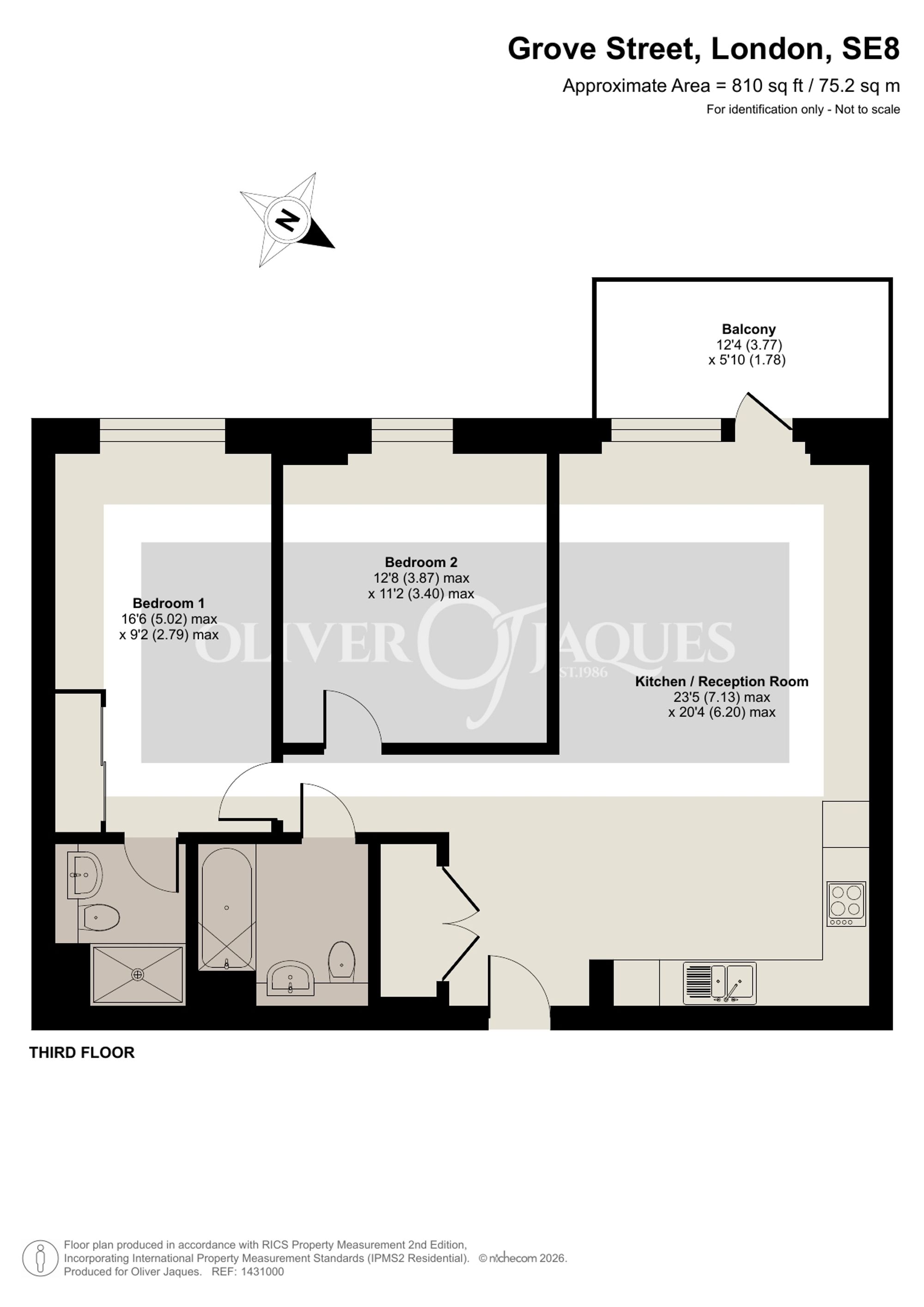 Flat 11, Meranti Apts, London floorplan