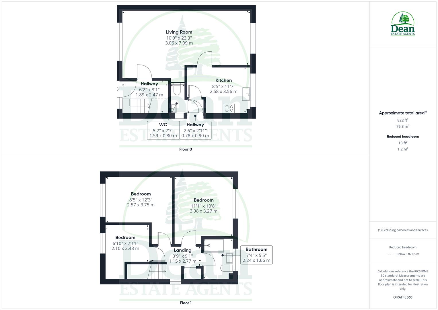 44, All Saints Road, Blakeney floorplan