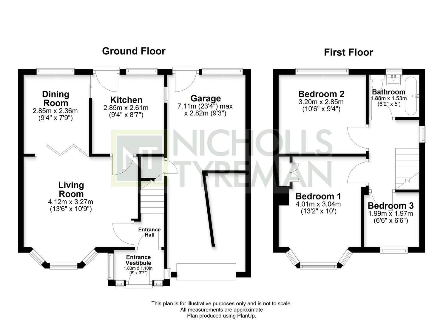 4, Knox Avenue, Harrogate floorplan