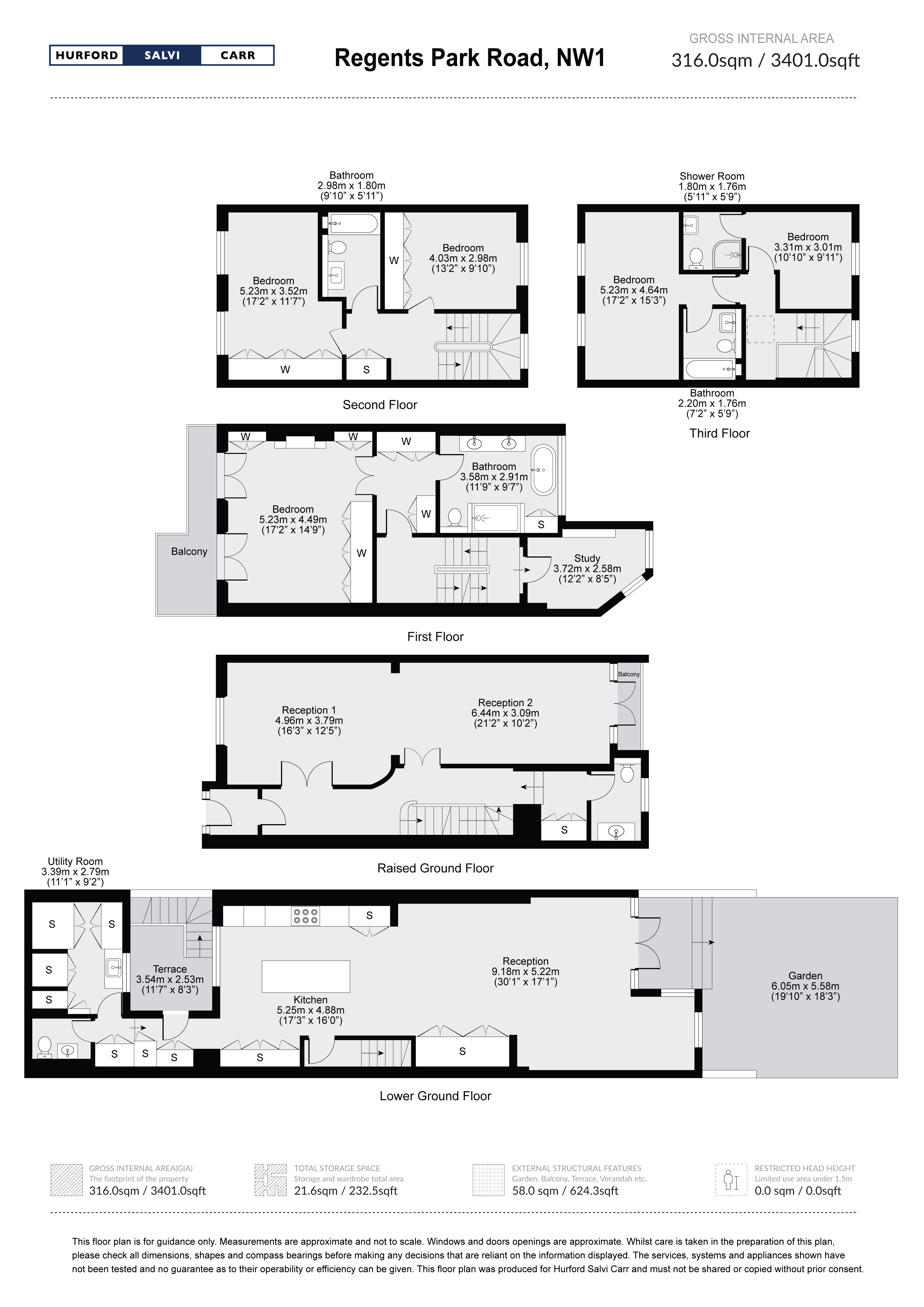 106, Regents Park Road, London floorplan