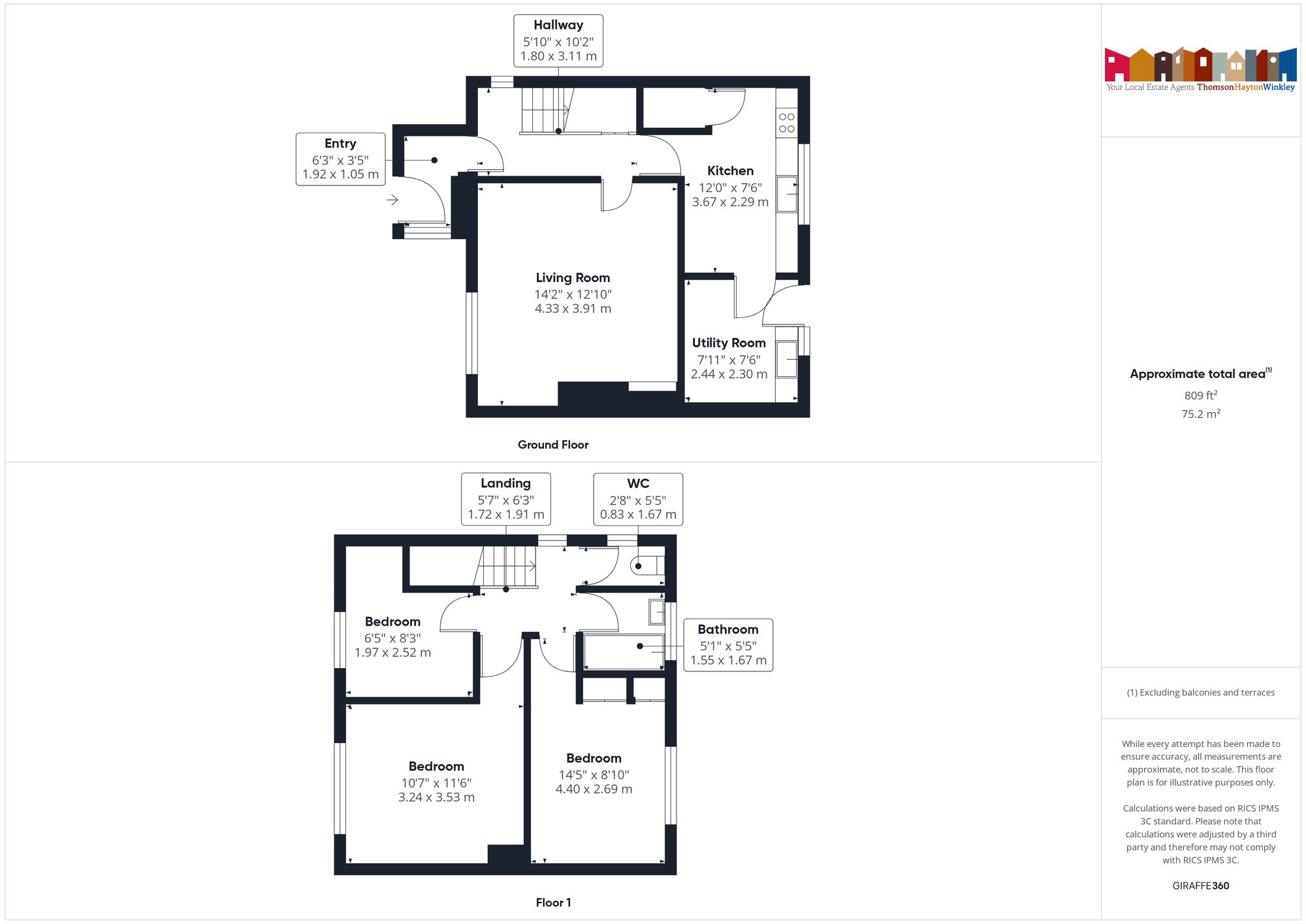 104 Low Garth, Kendal floorplan