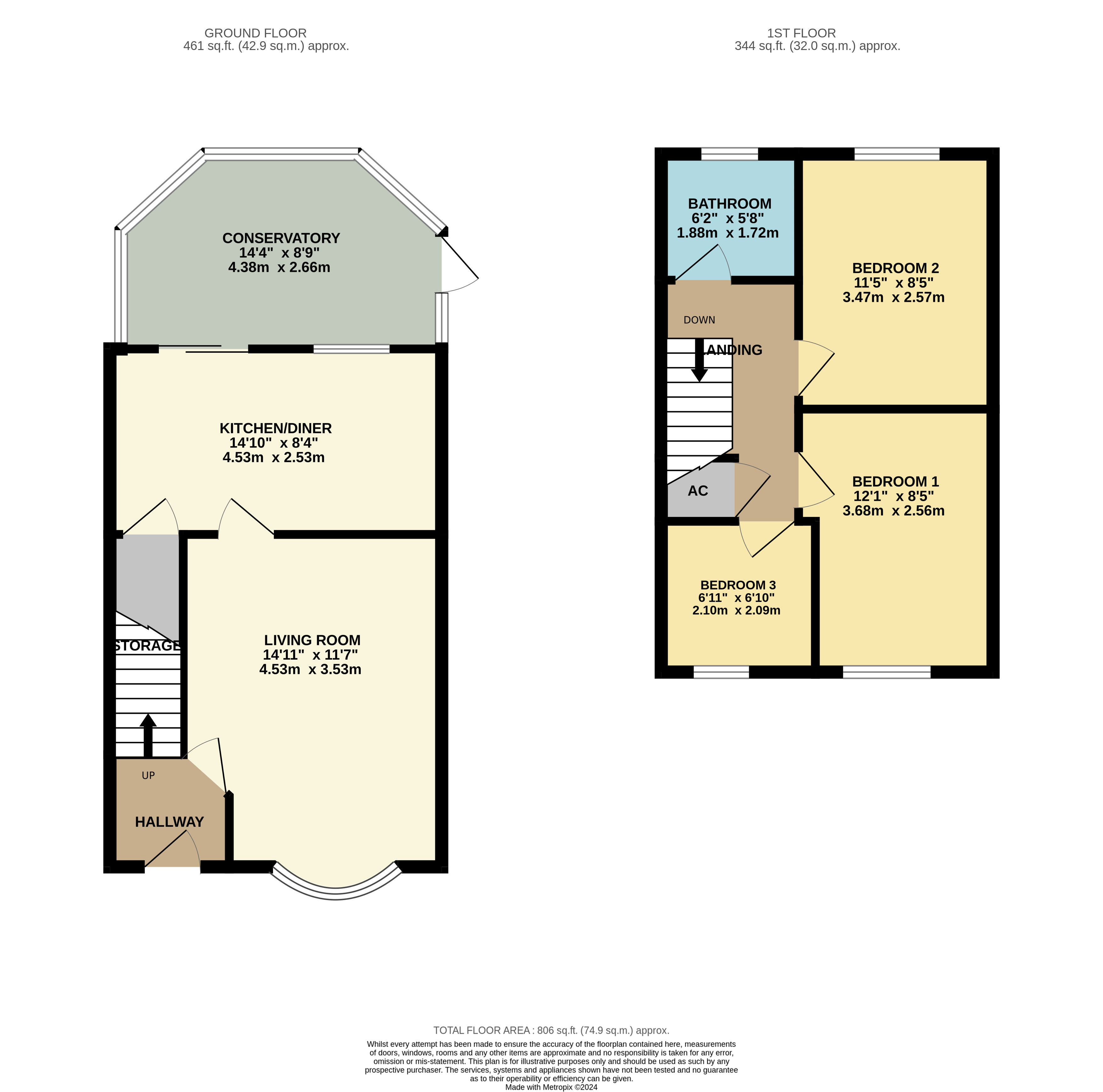 Quenby Lane, Butterley, Ripley DE5, 3 bedroom semidetached house for