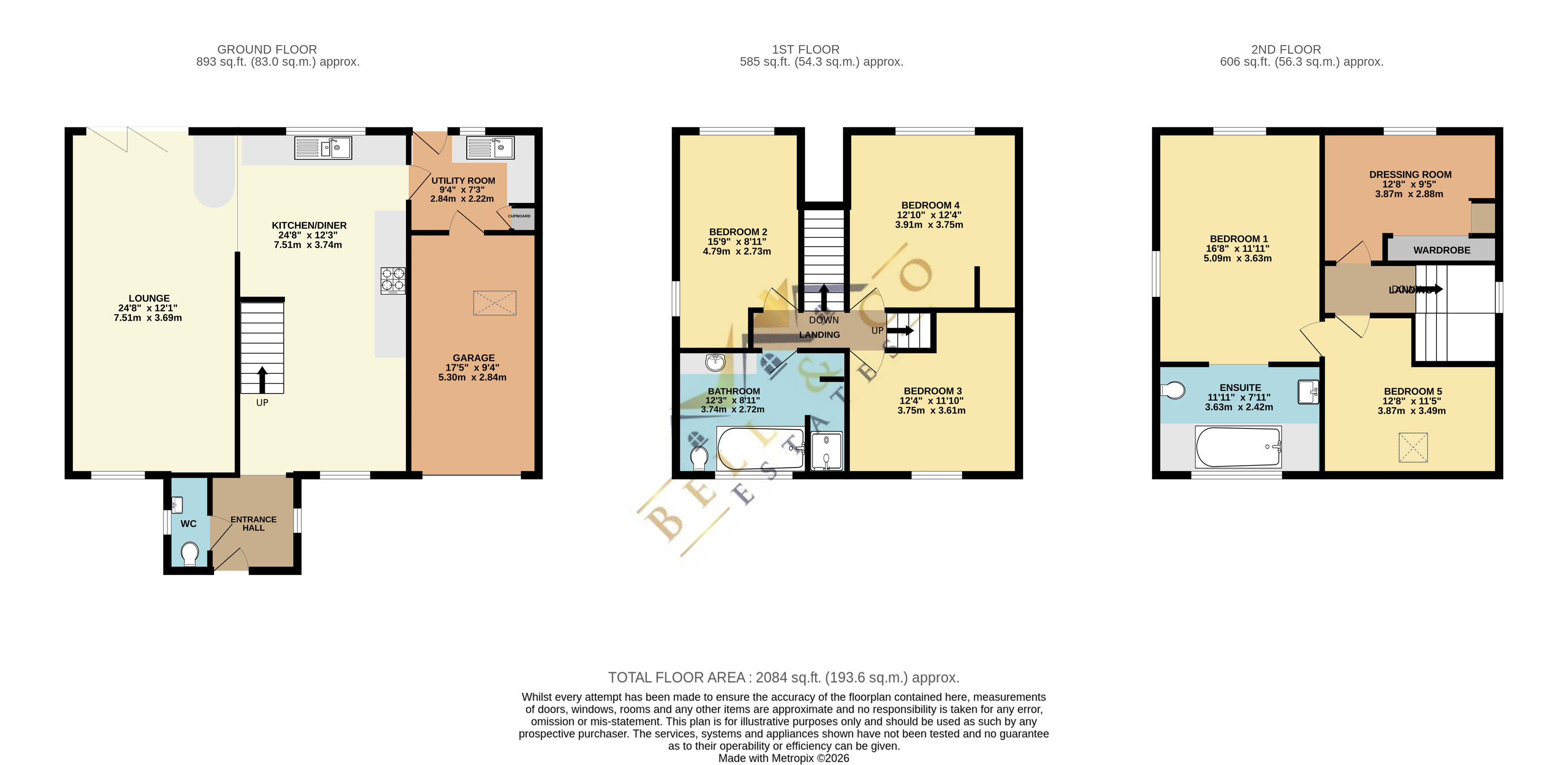 Rightstone Cottage, 76, Kiveton Lane, Sheffield floorplan