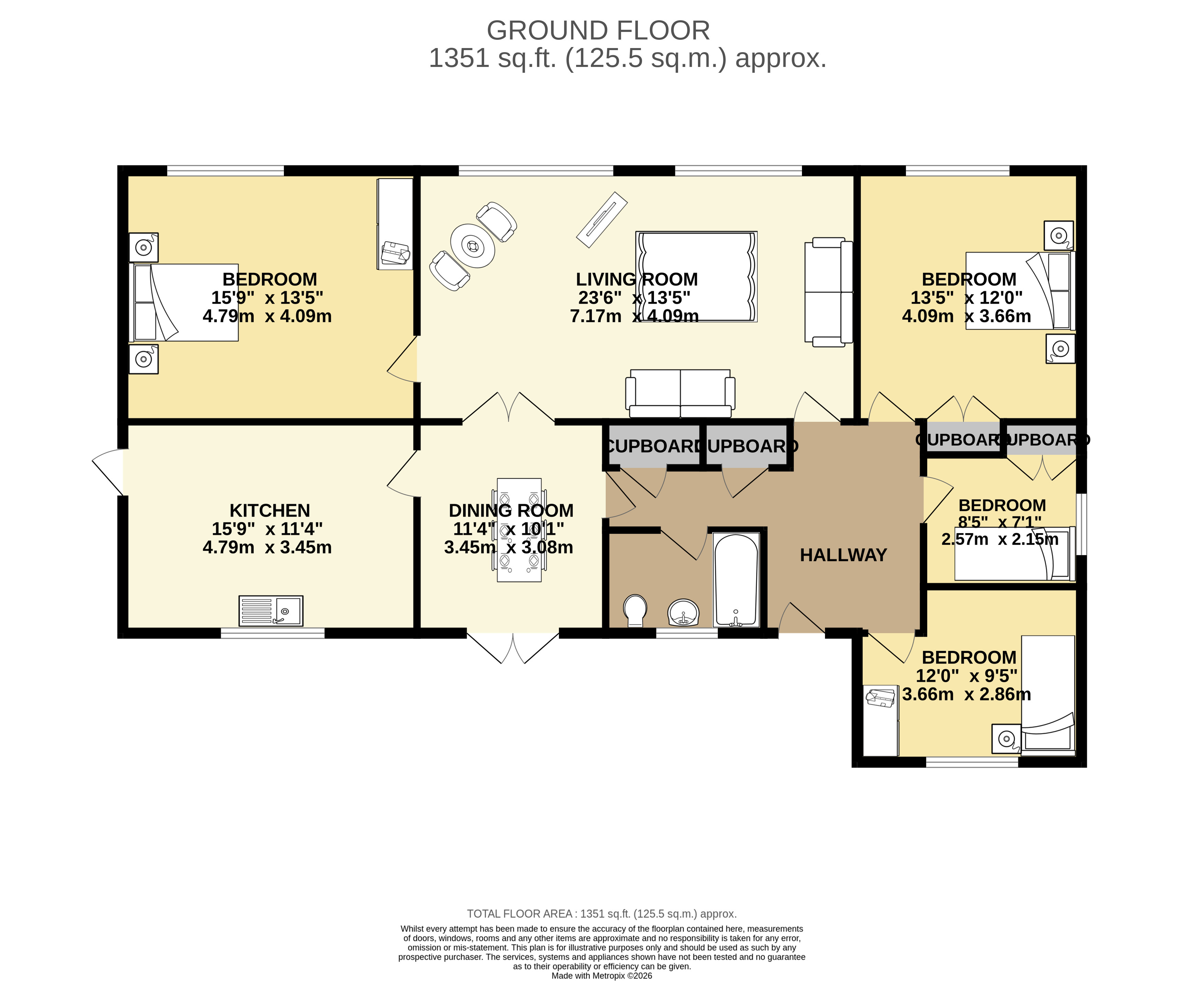 Newholme,, Main Street, Driffield floorplan