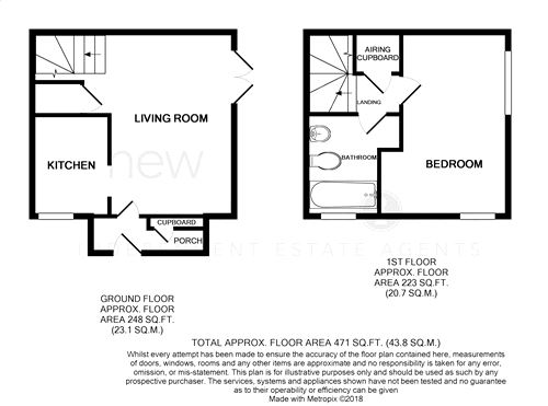 1 Bedrooms Terraced house for sale in The Briary, Bexhill-On-Sea, East Sussex TN40