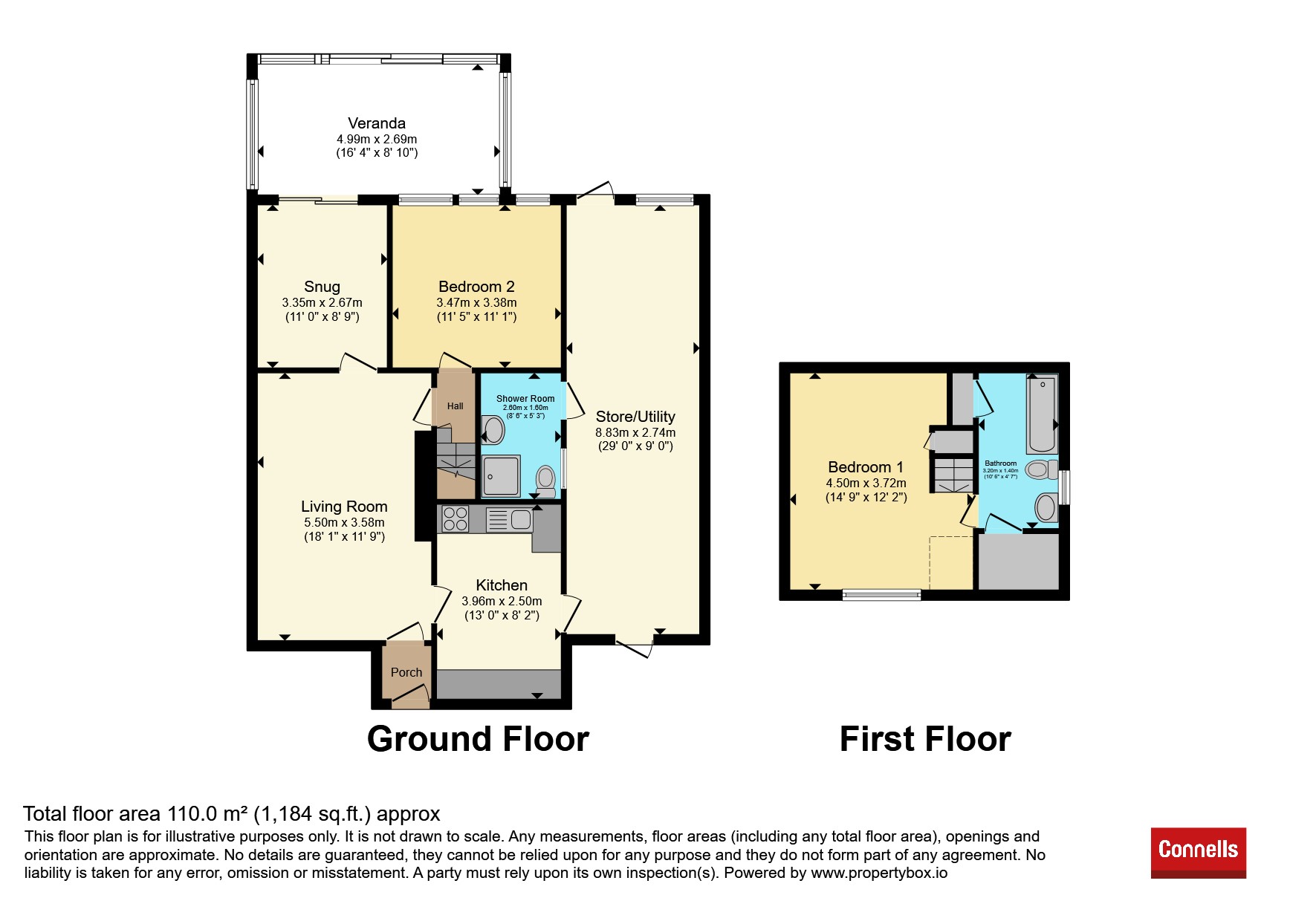 11, Darnford Close, Stafford floorplan