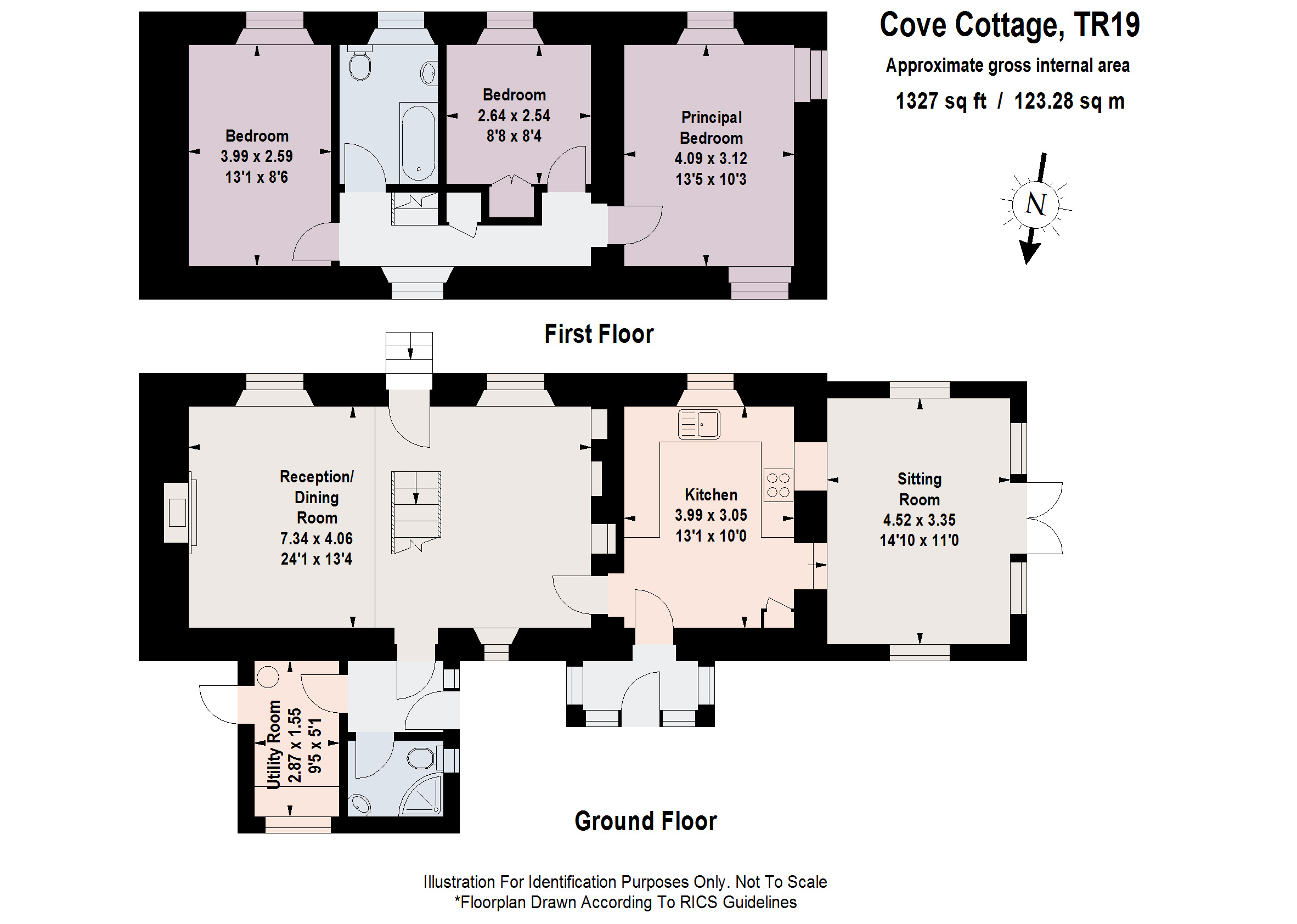 Cove Cottage,, Cape Cornwall, Penzance floorplan