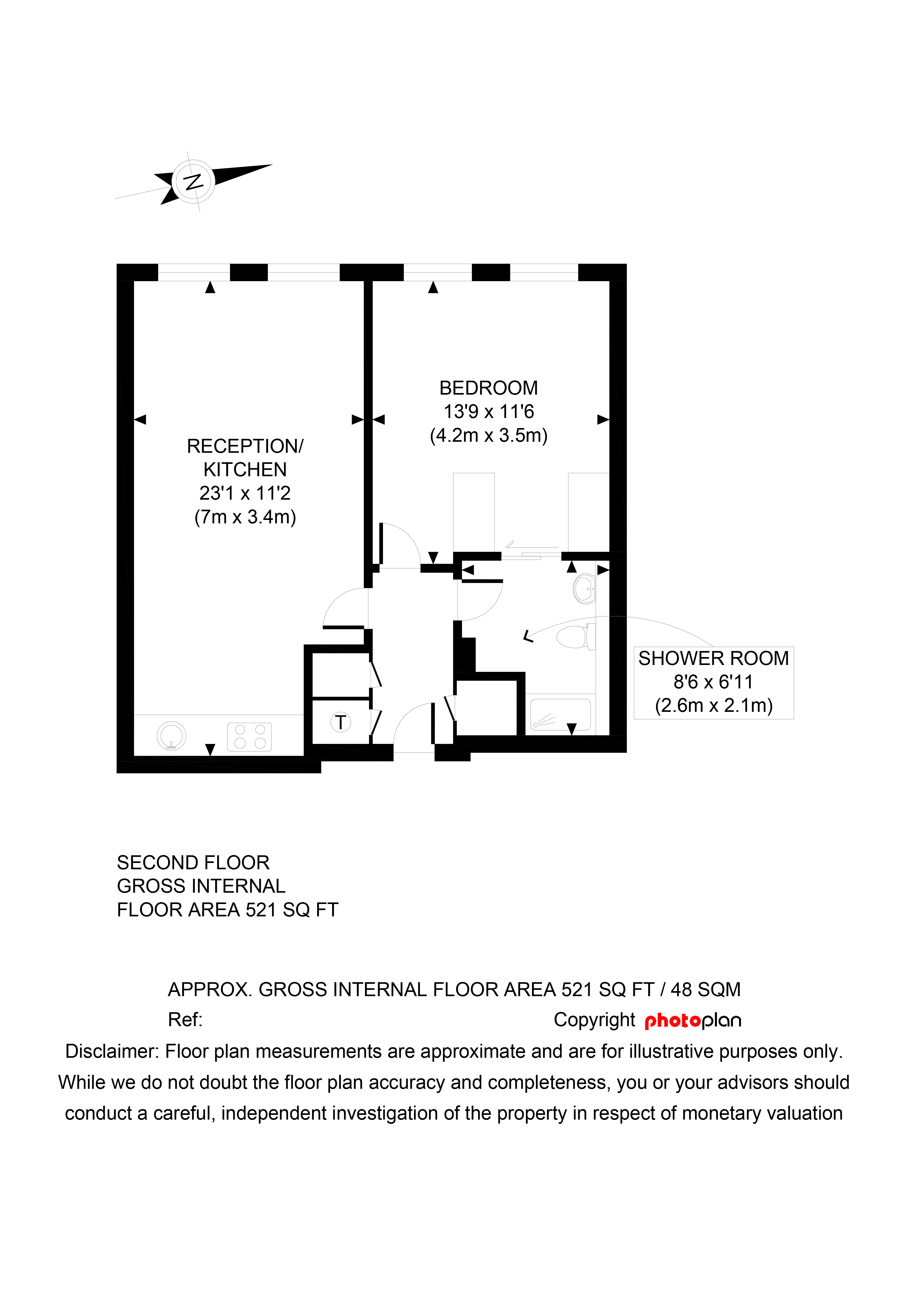 1 Bedrooms Flat to rent in Bedfordbury, London WC2N