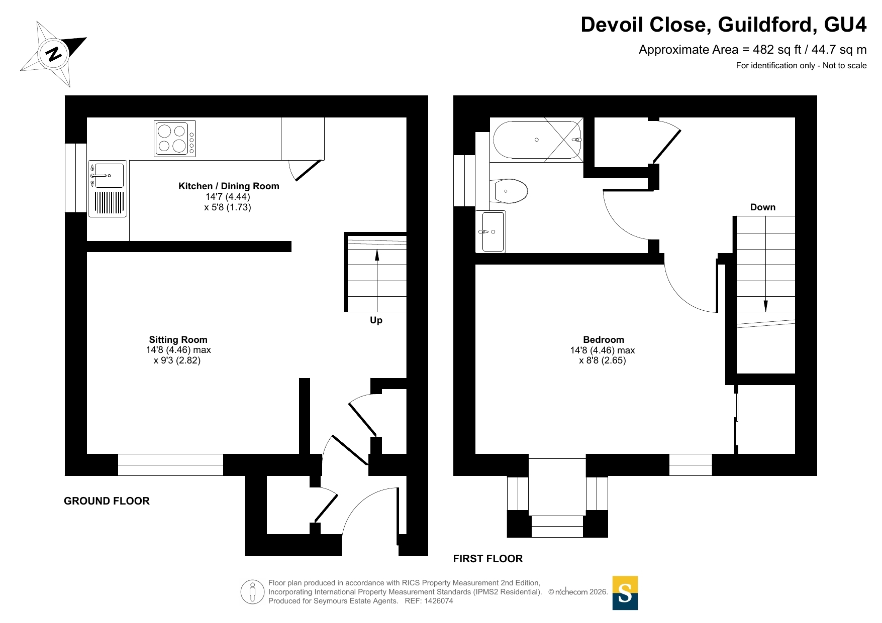 24, Devoil Close, Surrey floorplan