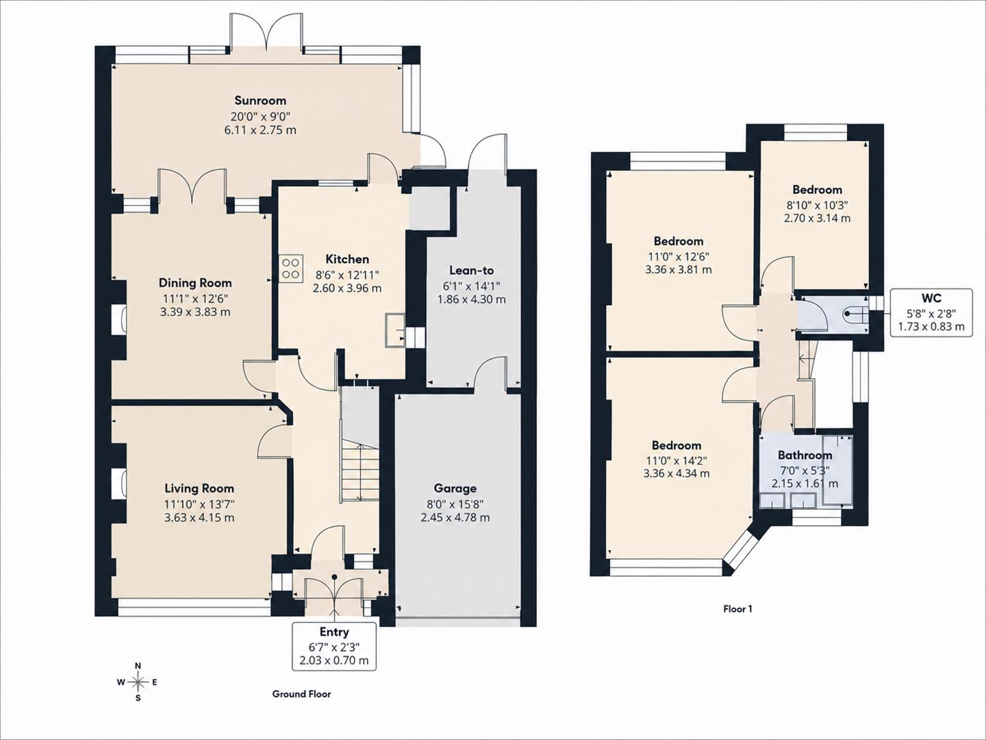 2, The Close, Carshalton floorplan