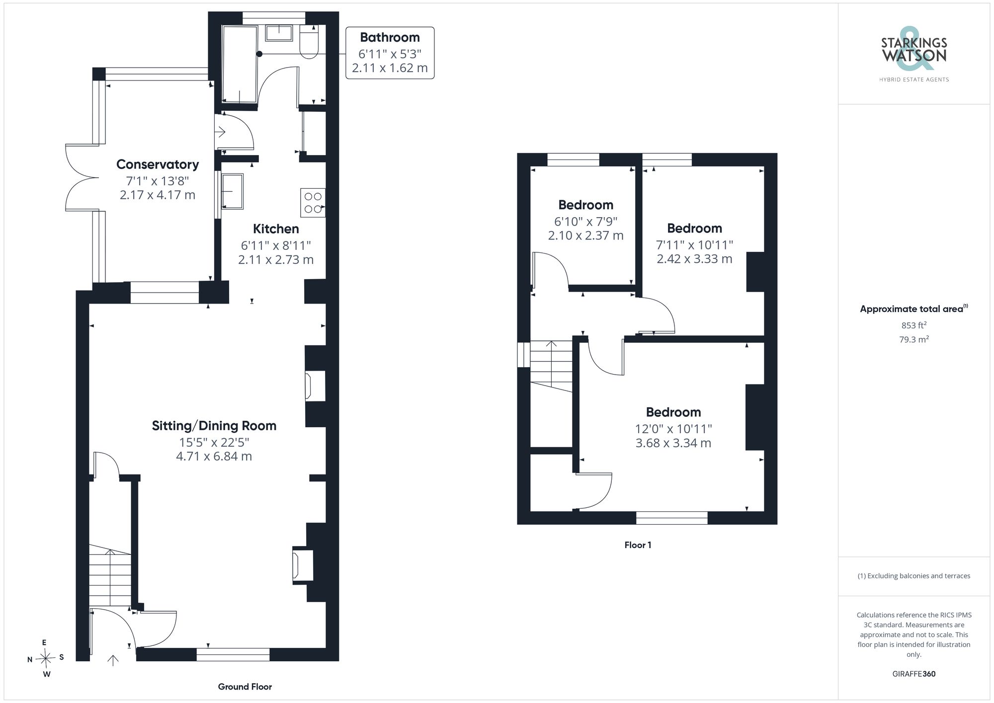 34 Northfield Gardens, Wymondham floorplan