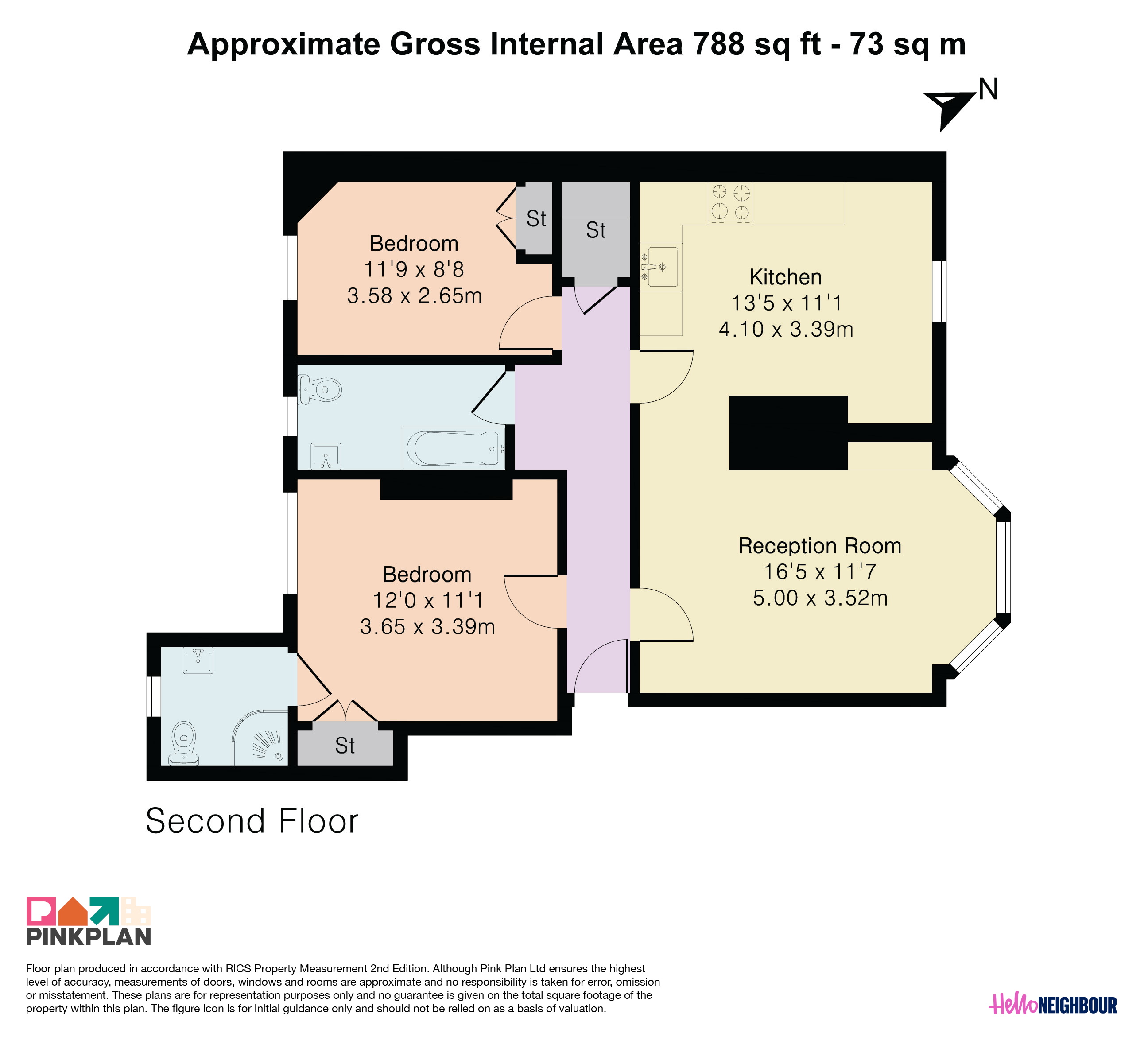 Dover Mansions, Canterbury Crescent, London floorplan