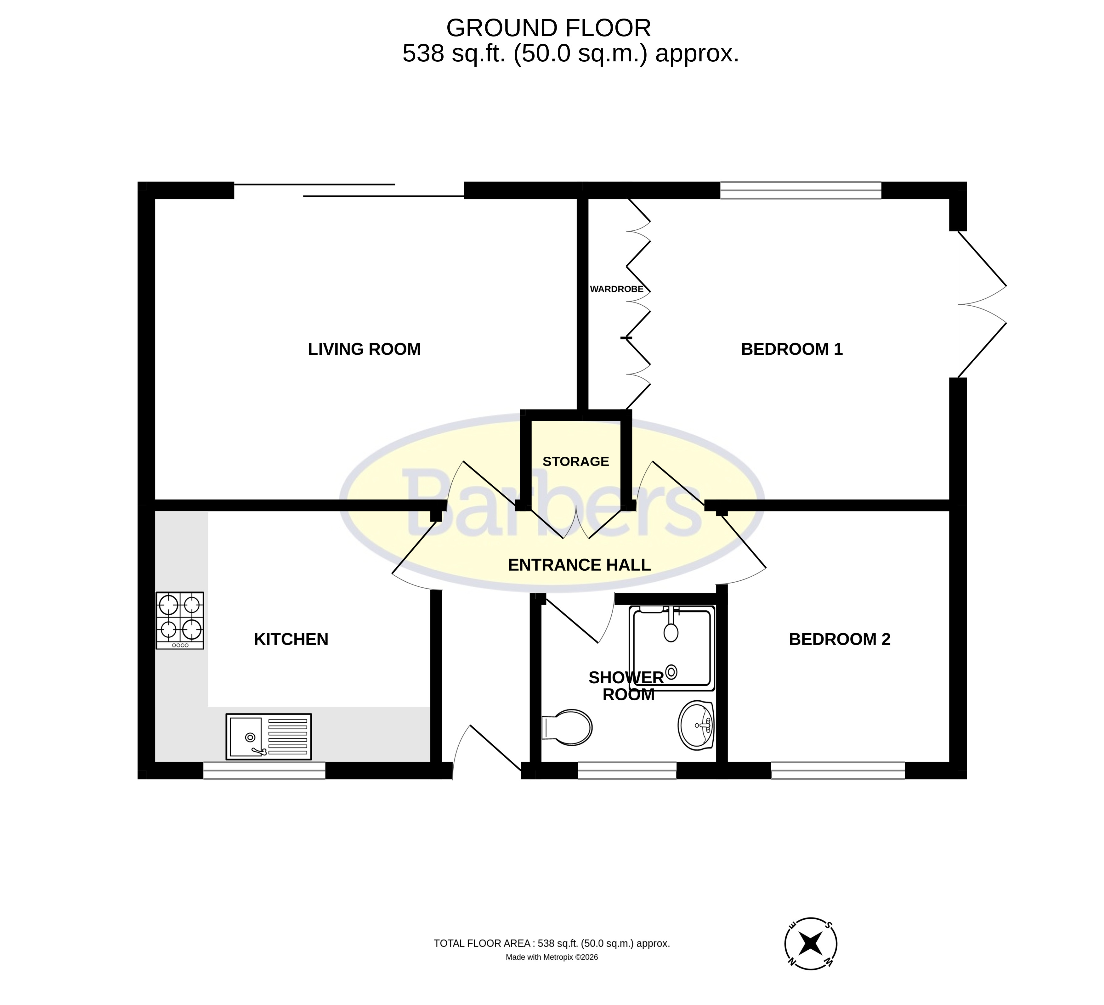 5, Village Court, Telford floorplan