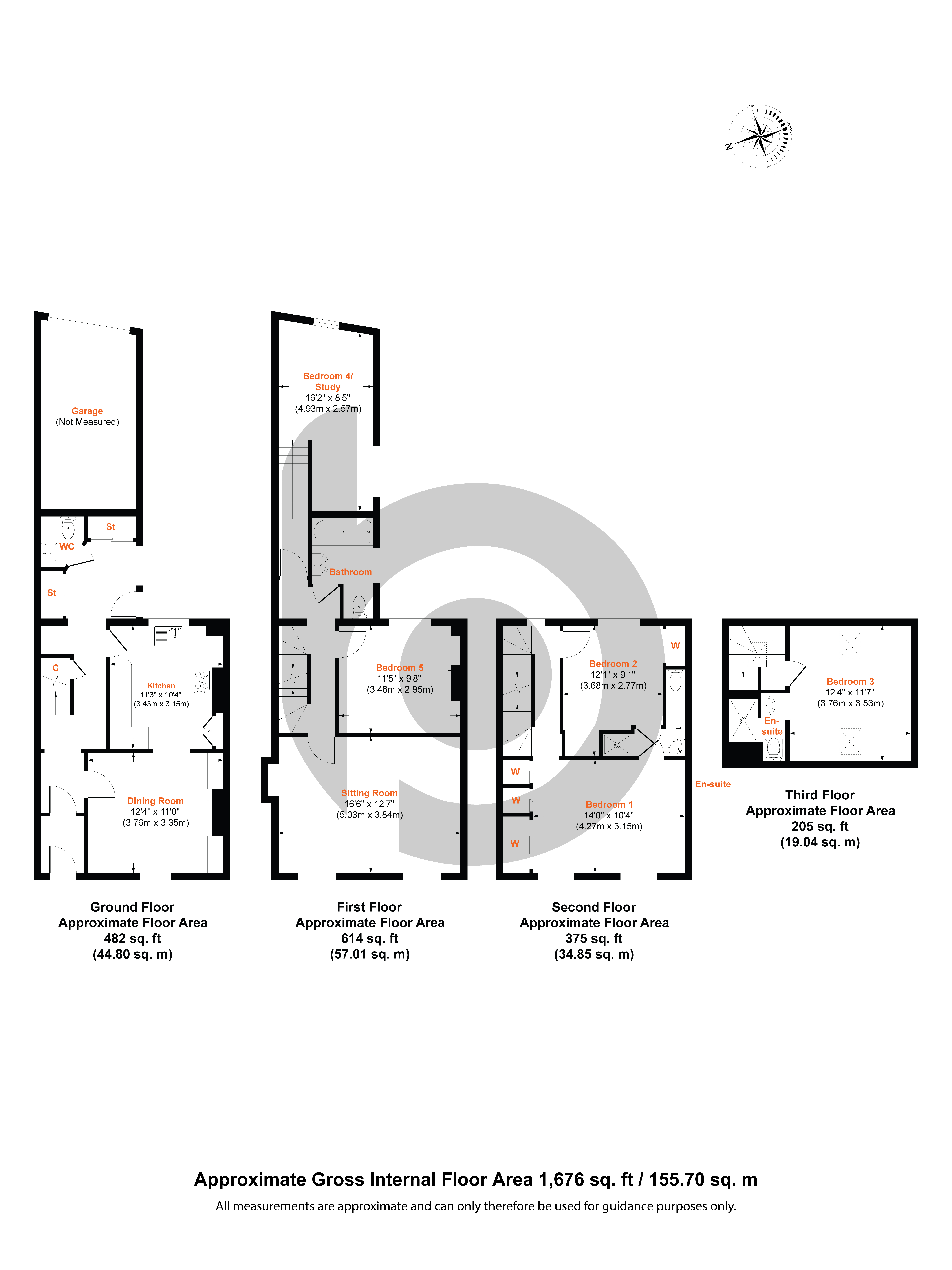 165, Fortuneswell, Dorset floorplan