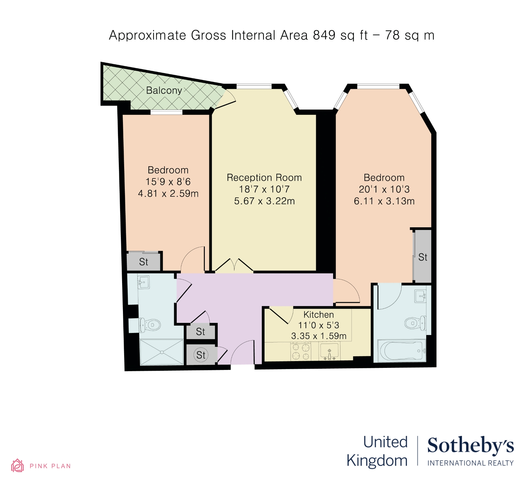 Harrington, Harrington Road, London floorplan