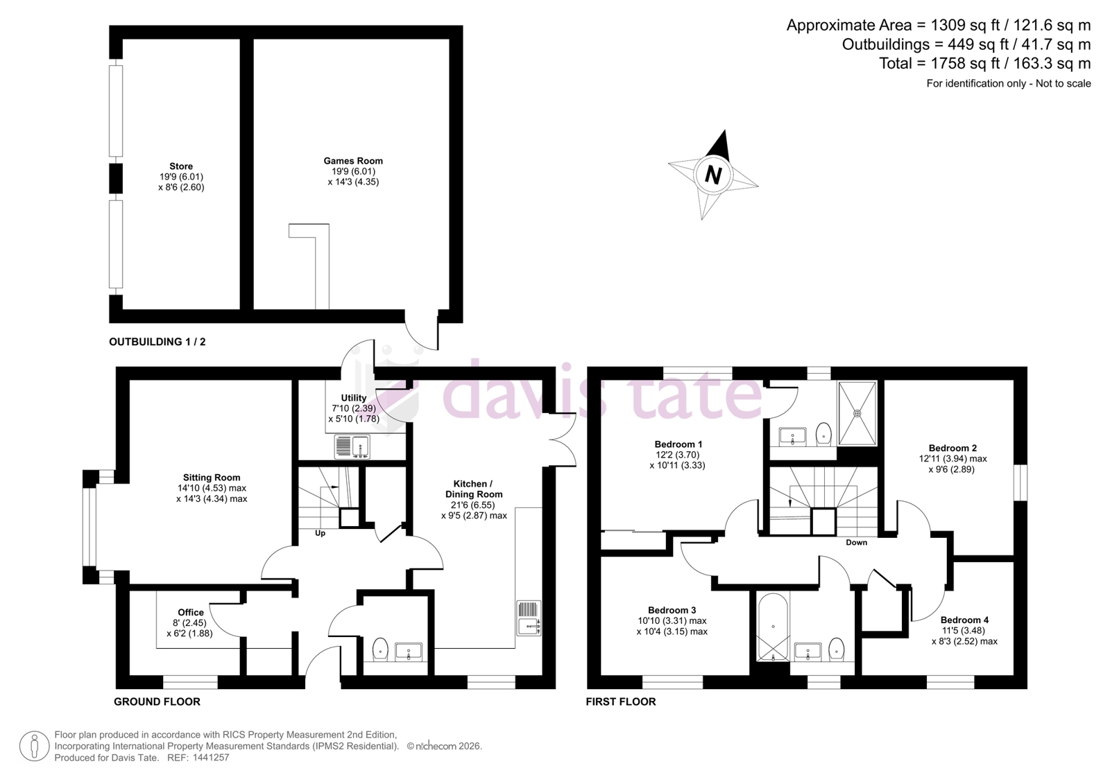 35, Chiltern Gardens, Reading floorplan