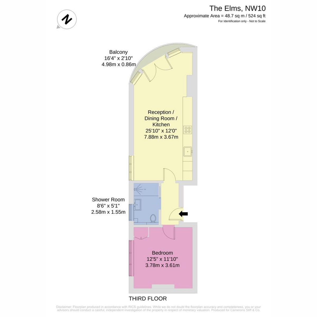 Nicoll Road, London floorplan