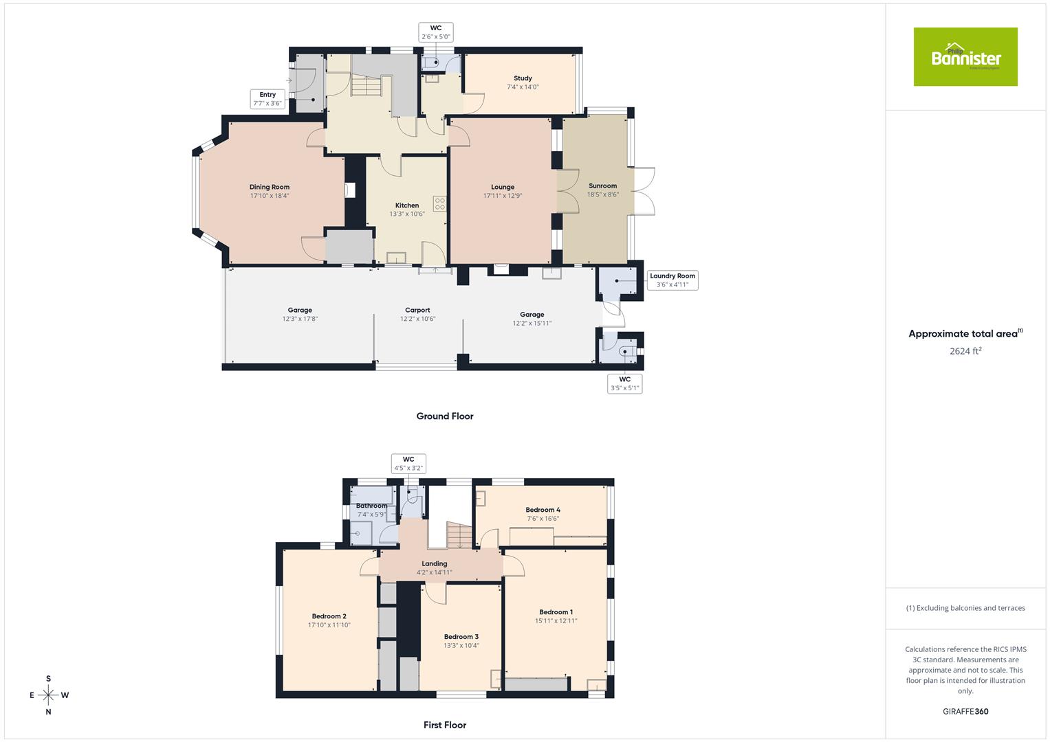76, Hull Road, Cottingham floorplan