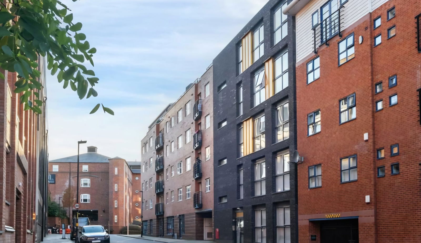 1-bed flat on Apartment 502,10, Scotland street, Birmingham, £115,000
