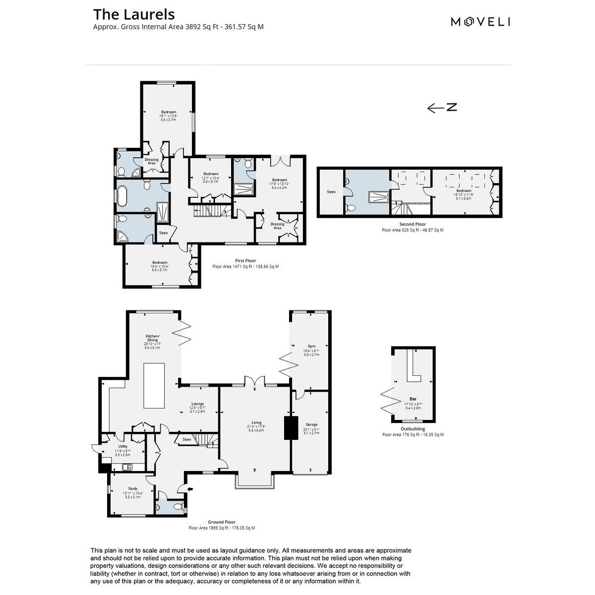 The Laurels, Glanthams Road, Brentwood floorplan