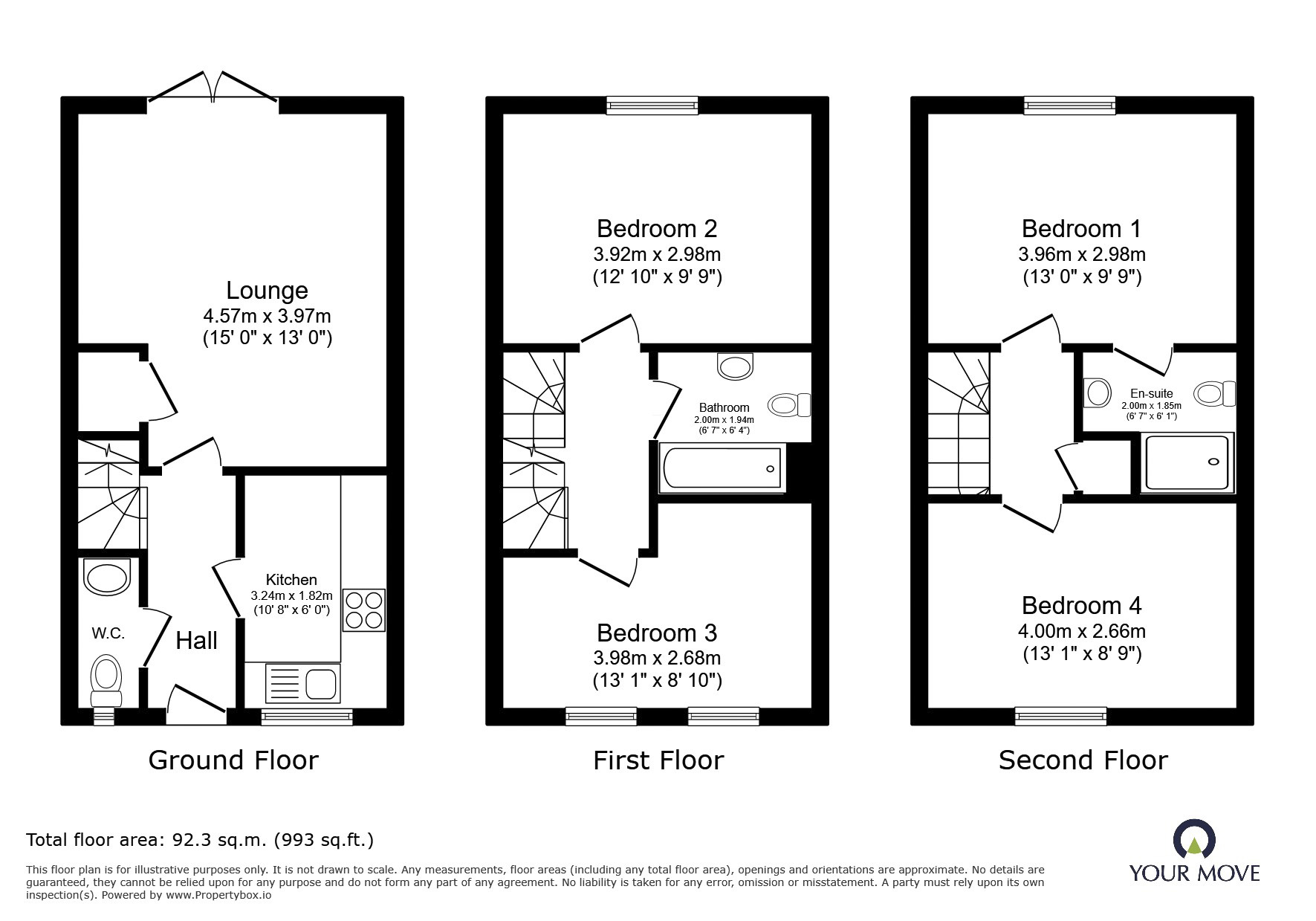 High Oakham Close, Sutton-in-Ashfield floorplan