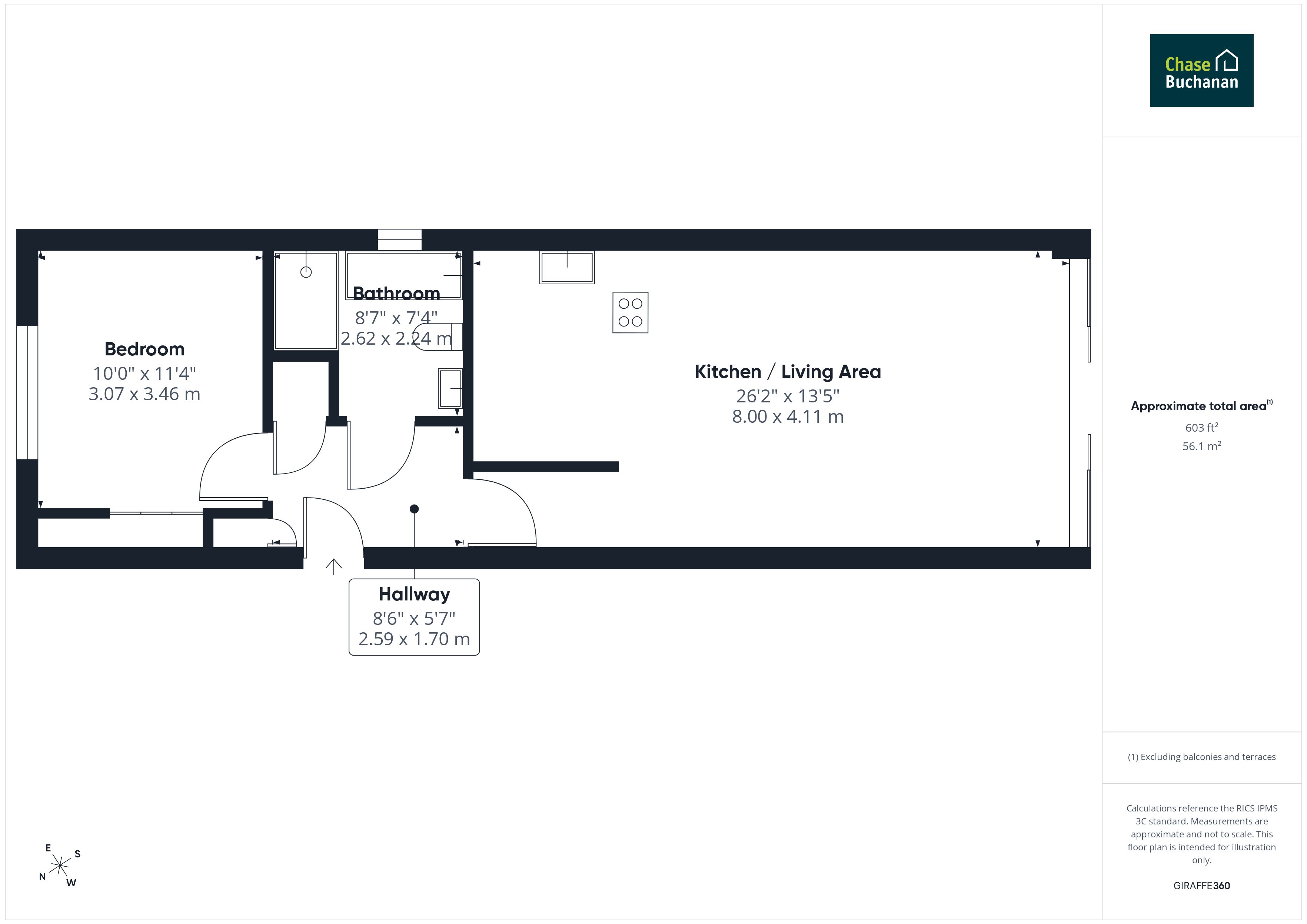 Apartment 4, Carpenters House,, Hampton Court Road, East Molesey floorplan