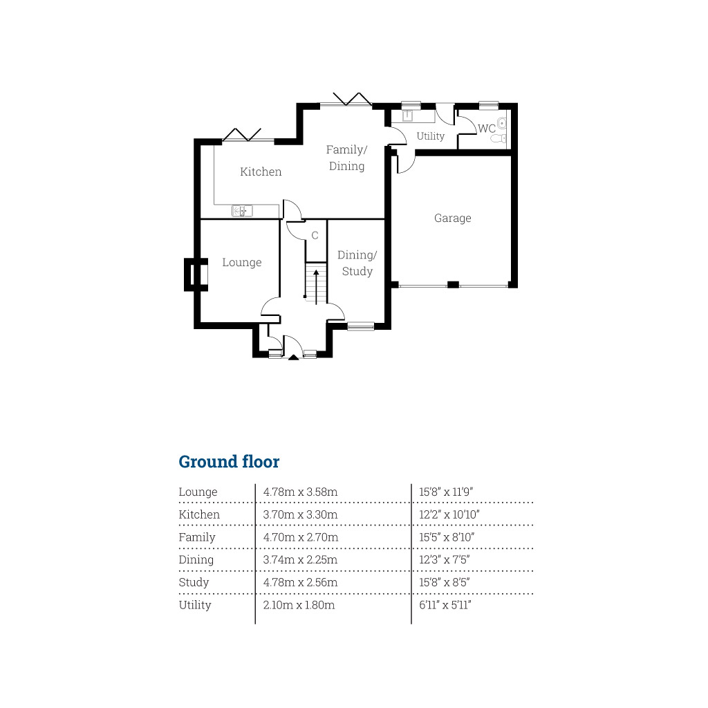 5 Bedrooms Detached house for sale in Millers Lock, Welford, Northampton NN6