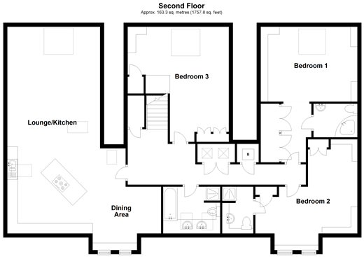 3 Bedrooms Flat for sale in Station Road West, Canterbury, Kent CT2