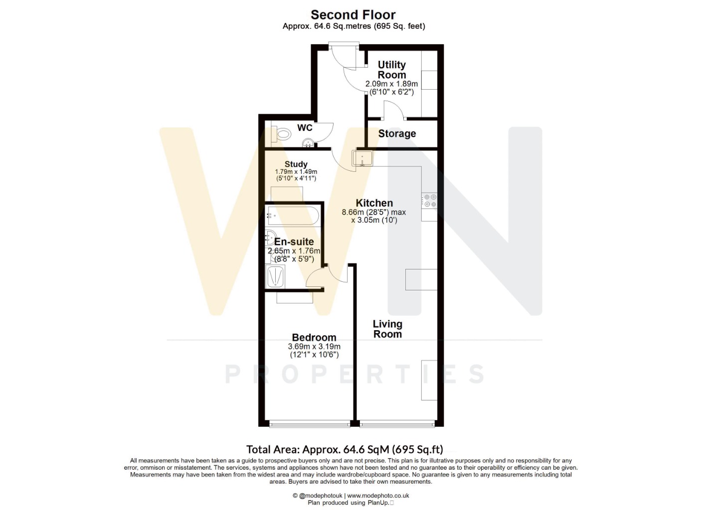 129 Central House, Eagle Way, Brentwood floorplan