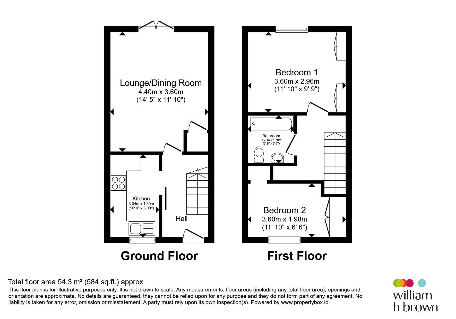55, Ludwick Way, Welwyn Garden City floorplan