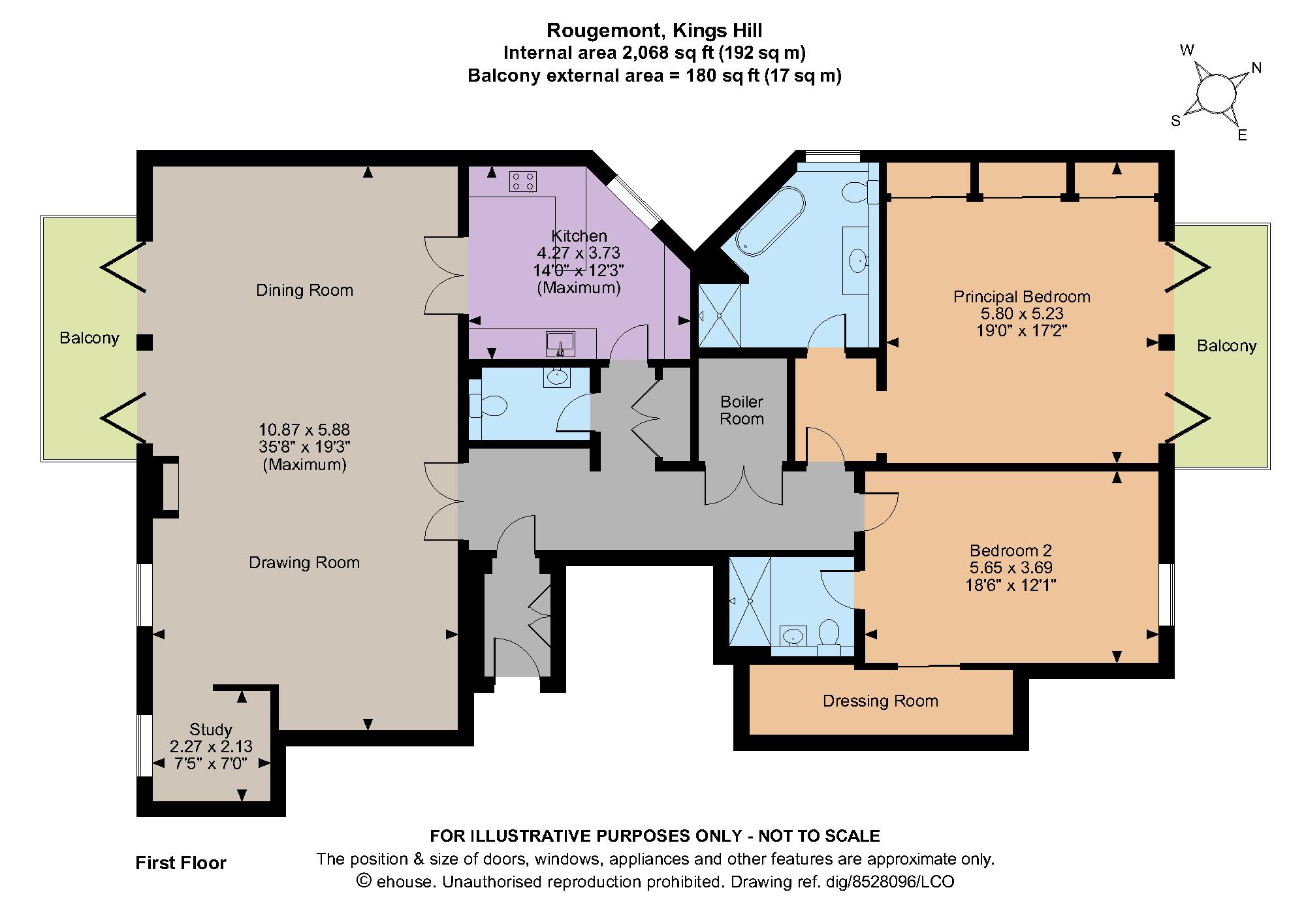 10, Rougemont, West Malling floorplan
