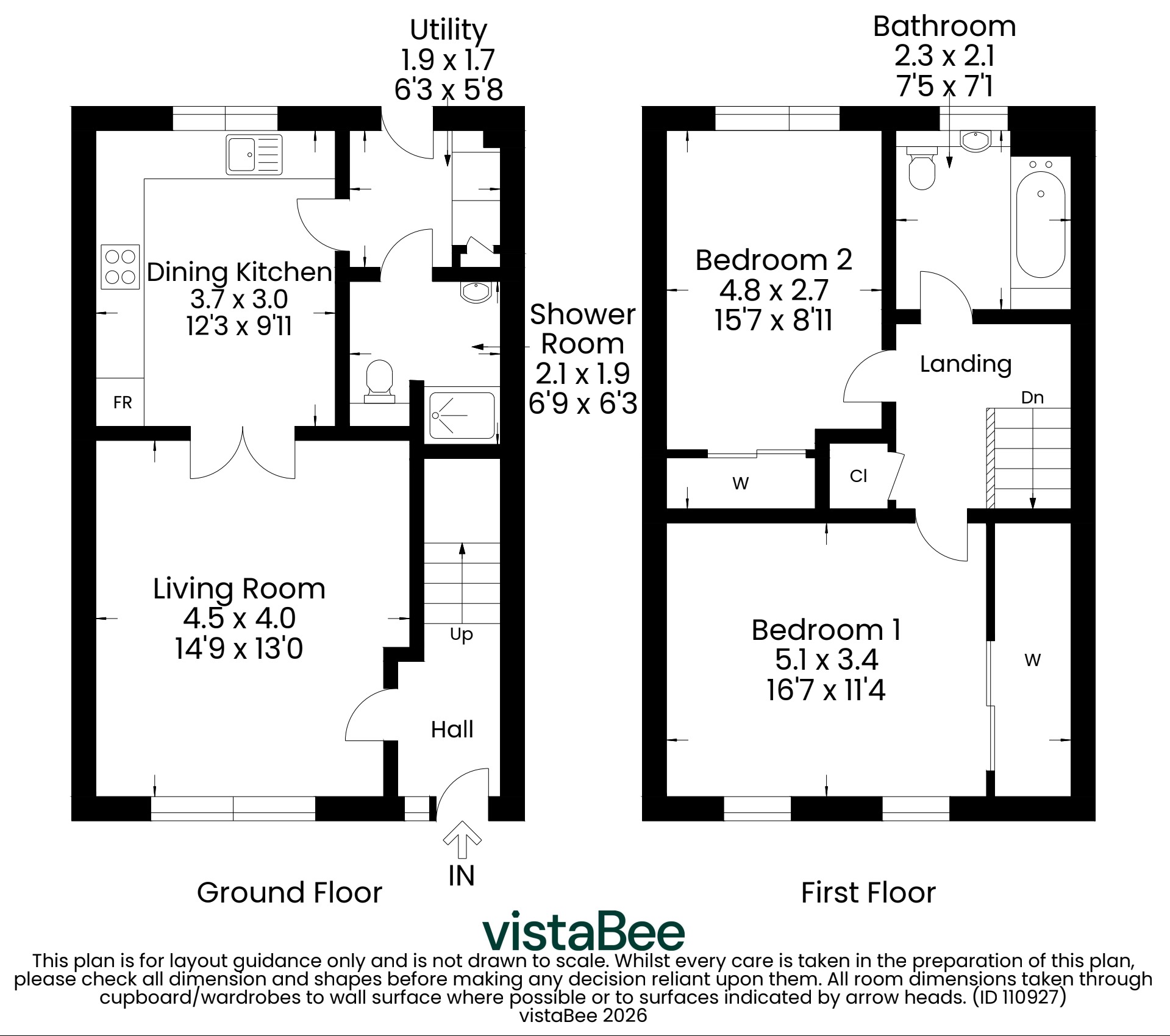 22, Rose Knowe Way, Lanarkshire floorplan