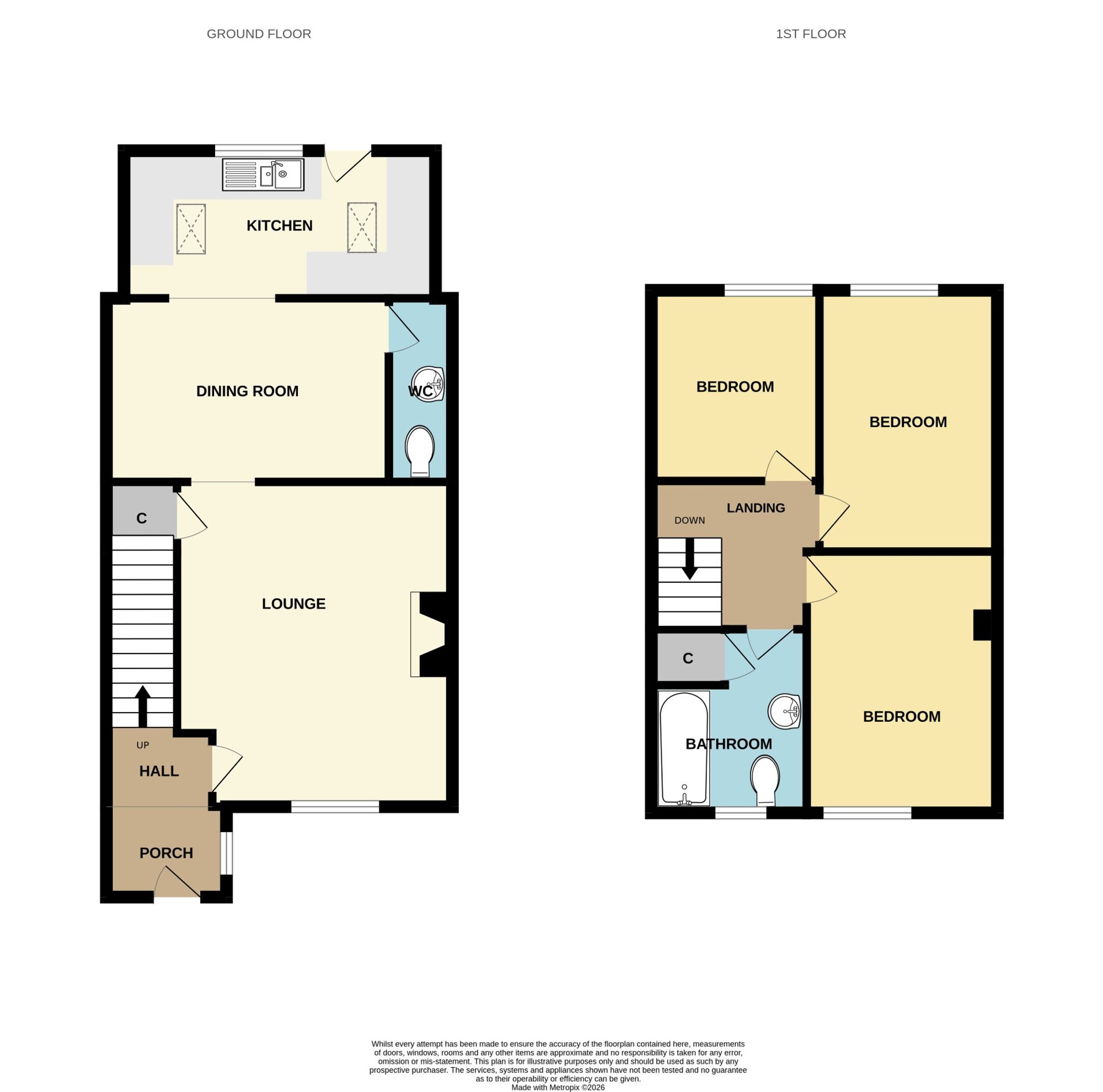 50 Pendragon Crescent, Newquay floorplan