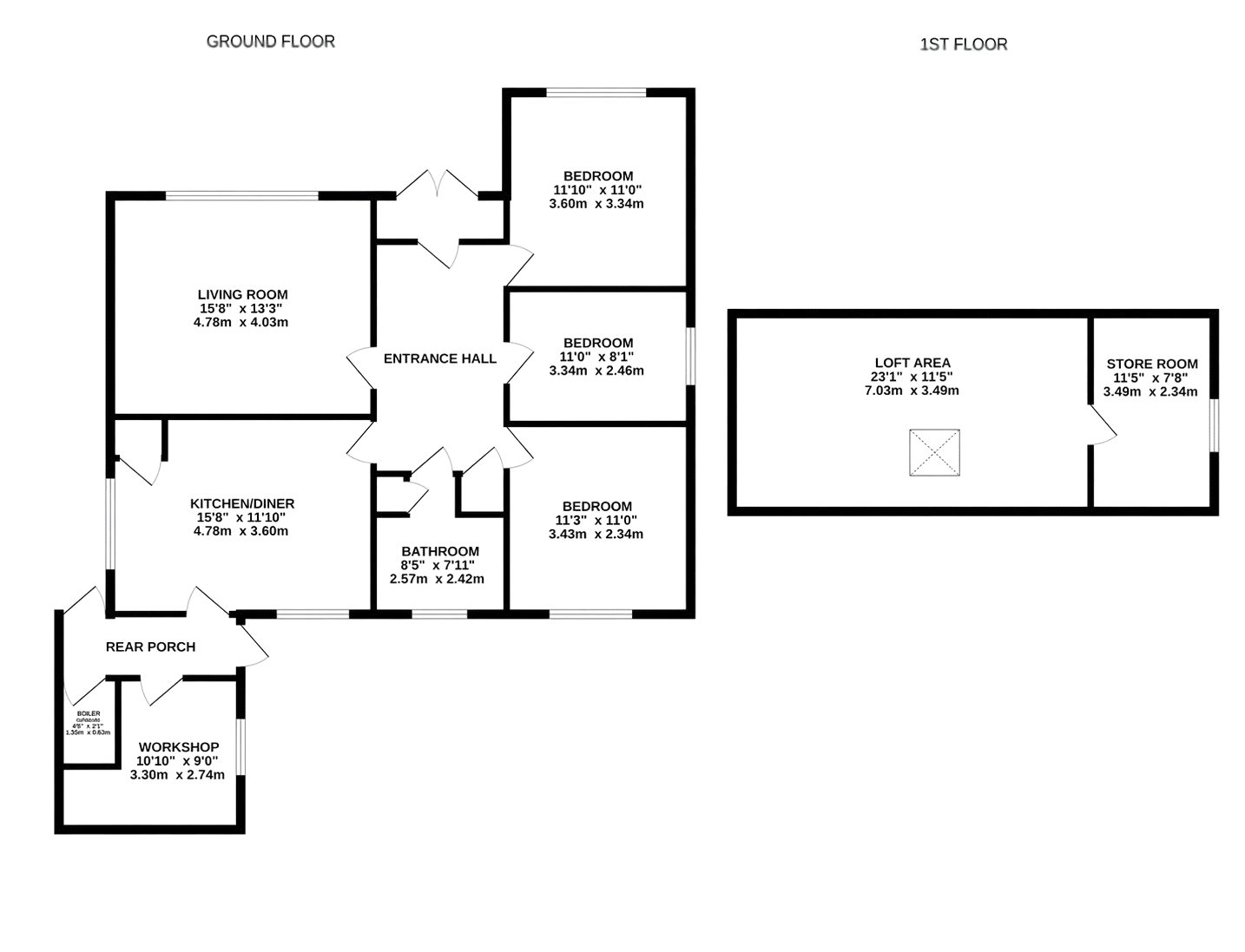 West Haven,, South Kilvington, North Yorkshire floorplan